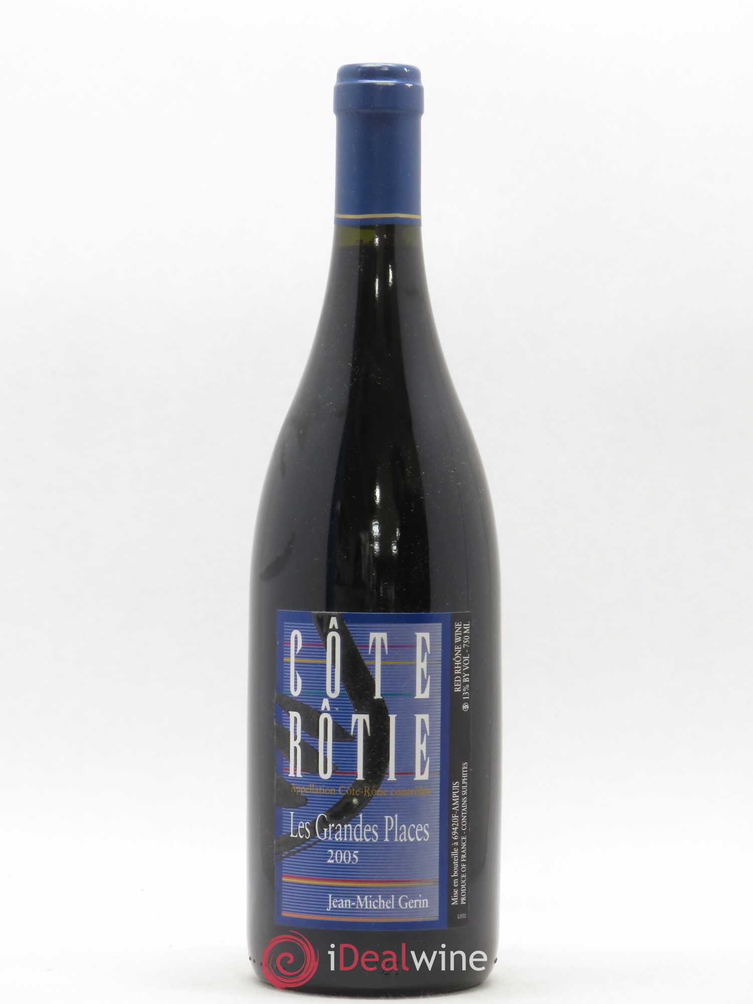 Côte-Rôtie Les Grandes Places Jean-Michel Gerin 2005 - Lot de 1 bouteille - 0
