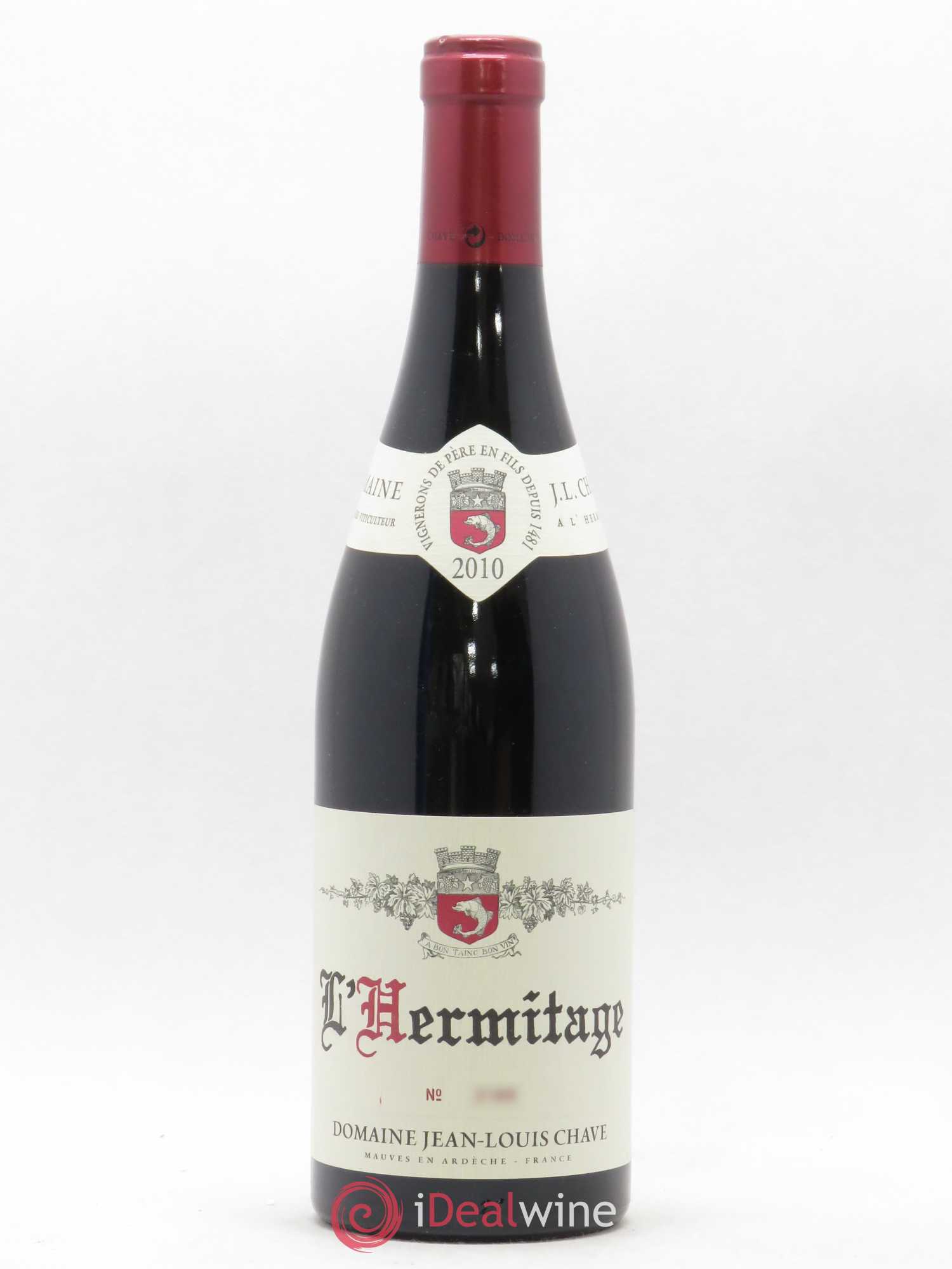 Hermitage Jean-Louis Chave 2010 - Lot de 1 bouteille - 0