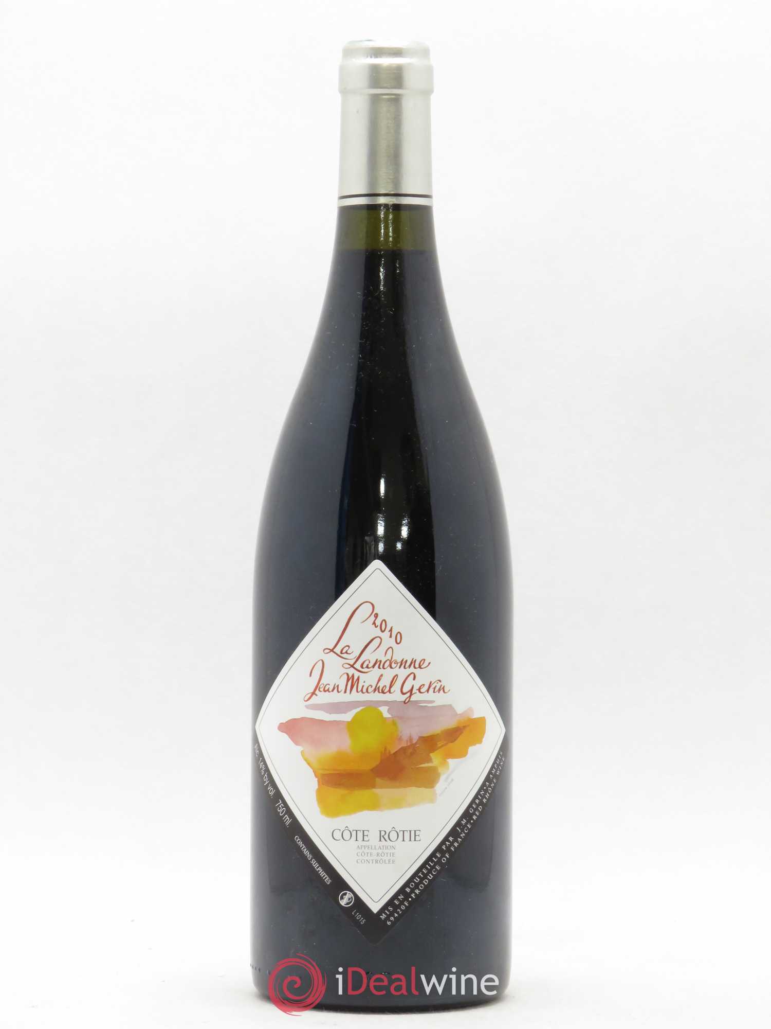 Côte-Rôtie La Landonne Jean-Michel Gerin 2010 - Lot de 1 bouteille - 0