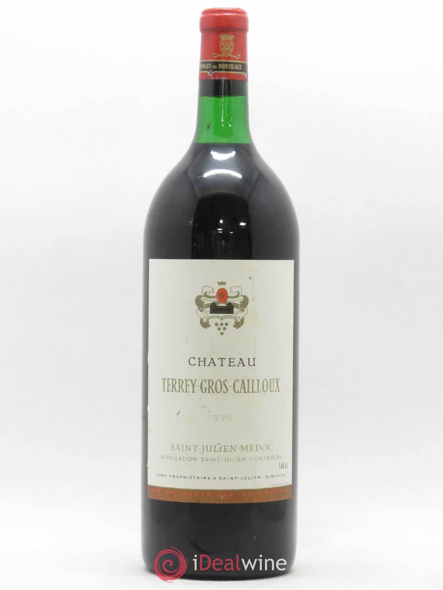 Château Terrey Gros Cailloux Cru Bourgeois 1975 - Lot de 1 magnum - 0