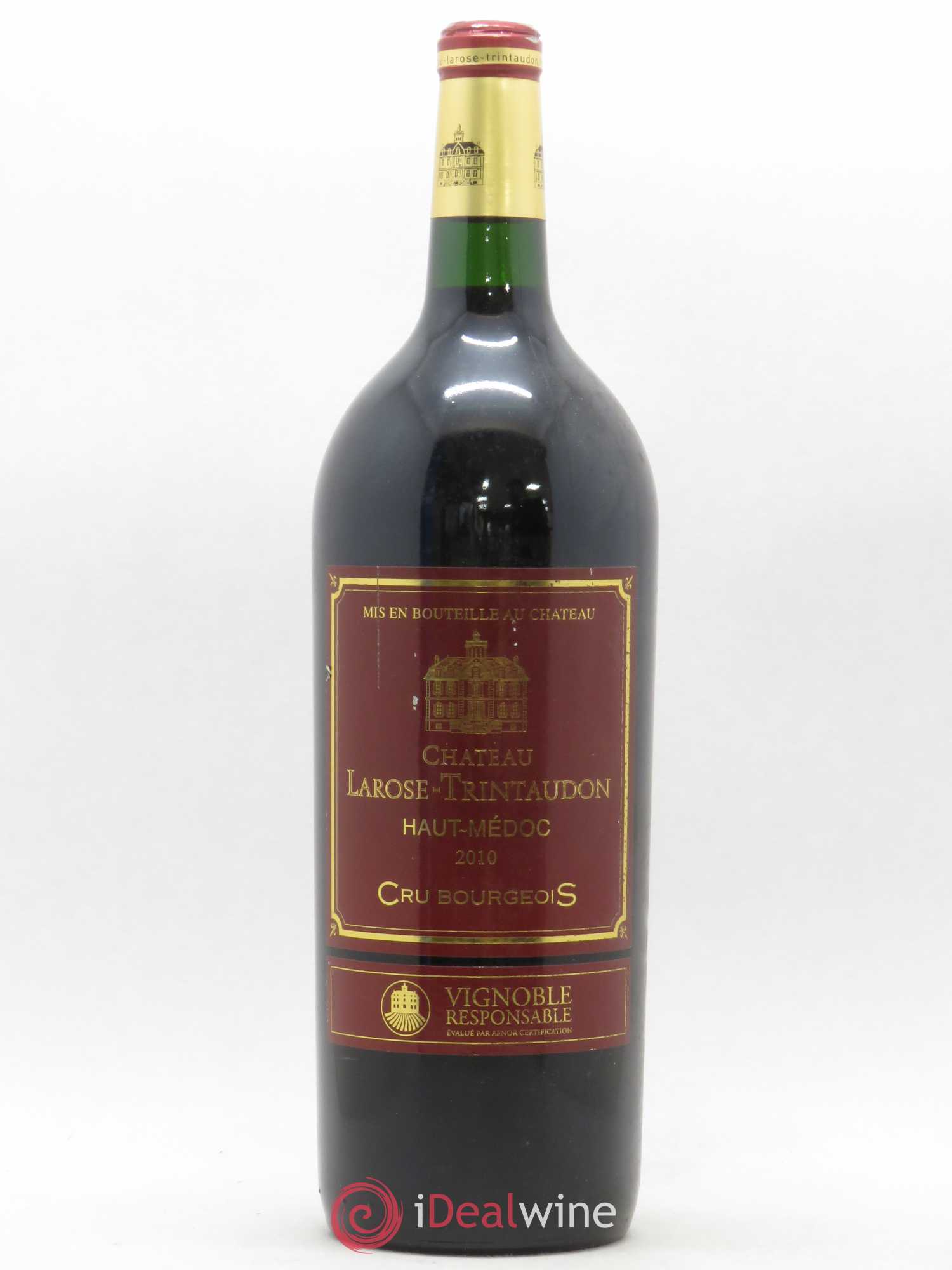 Château Larose Trintaudon Cru Bourgeois 2010 - Lot de 1 magnum - 0
