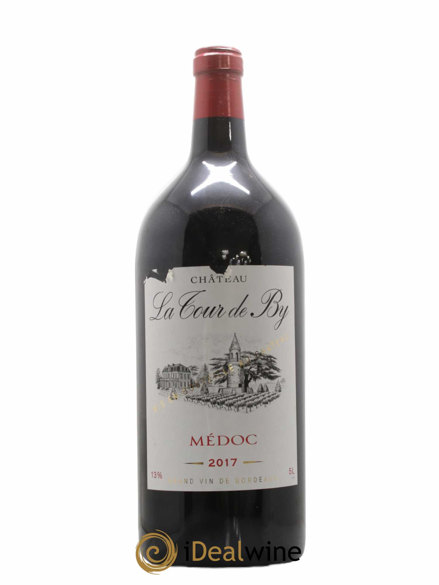 Château La Tour de By Cru Bourgeois 2017 - Lot de 1 jeroboam - 0