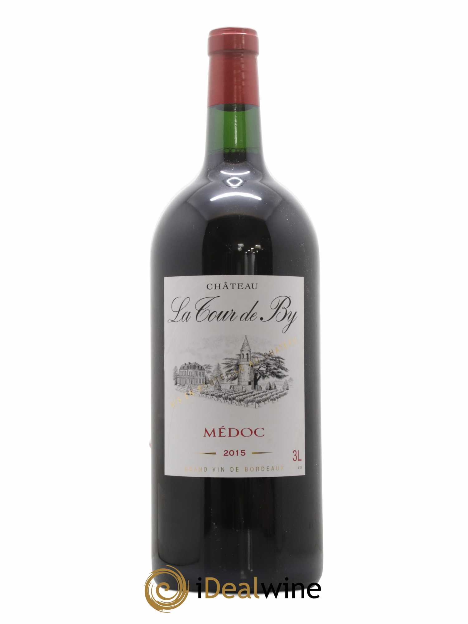 Château La Tour de By Cru Bourgeois 2015 - Lot de 1 double magnum - 0