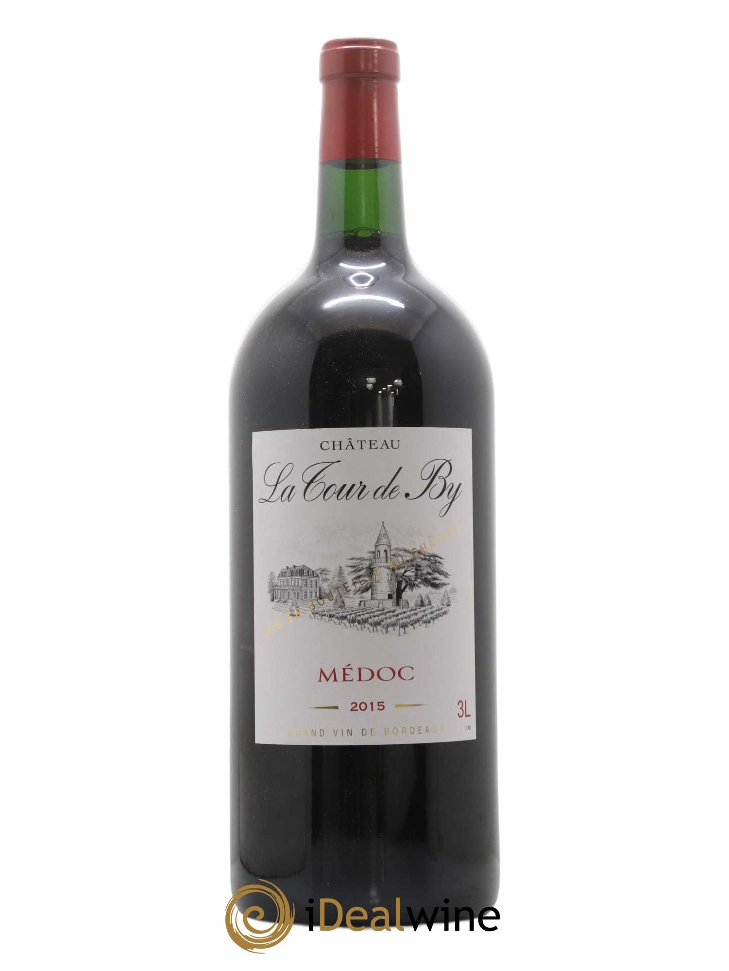 Château La Tour de By Cru Bourgeois 2015 - Lot de 1 double magnum - 0