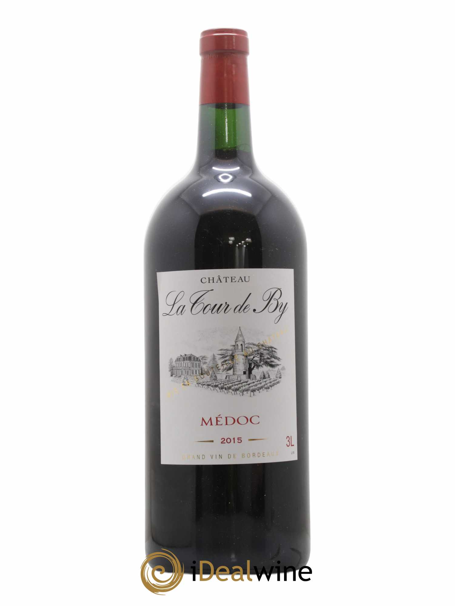 Château La Tour de By Cru Bourgeois 2015 - Lot de 1 double magnum - 0
