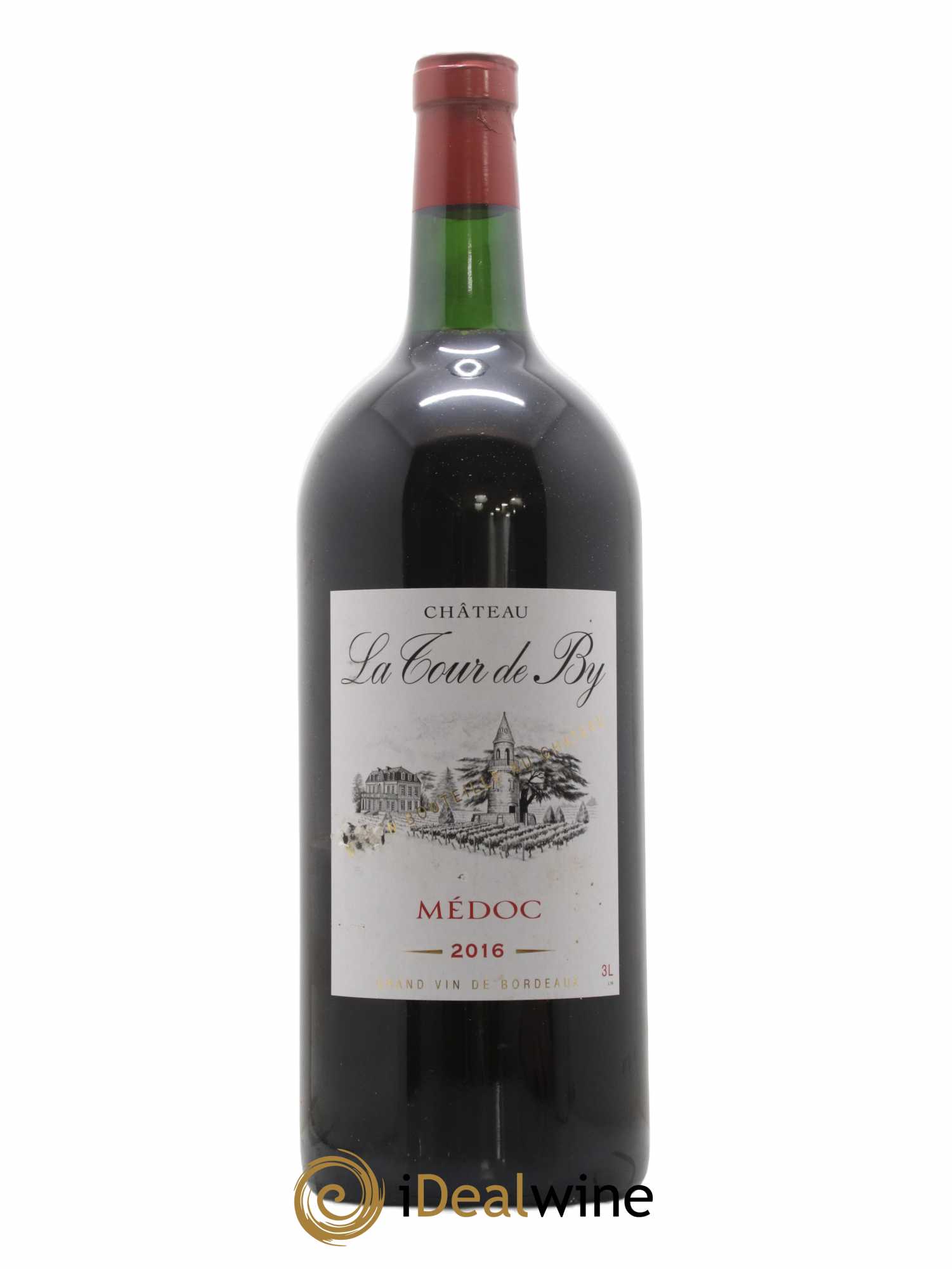 Château La Tour de By Cru Bourgeois 2016 - Lot de 1 double magnum - 0