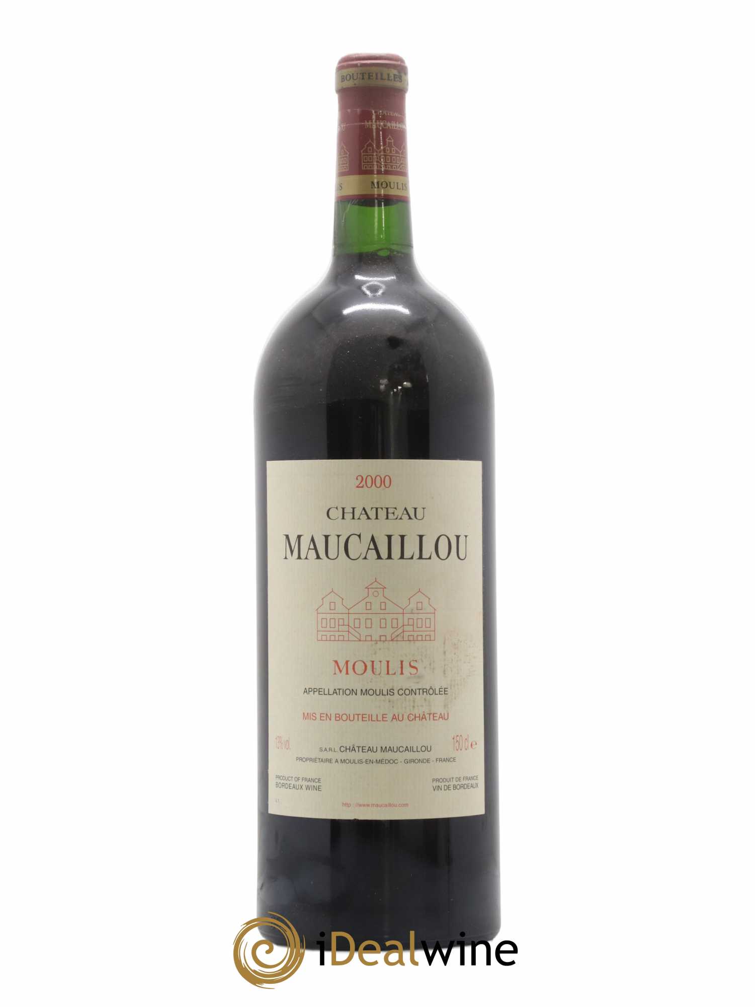 Château Maucaillou 2000 - Lot de 1 magnum - 0