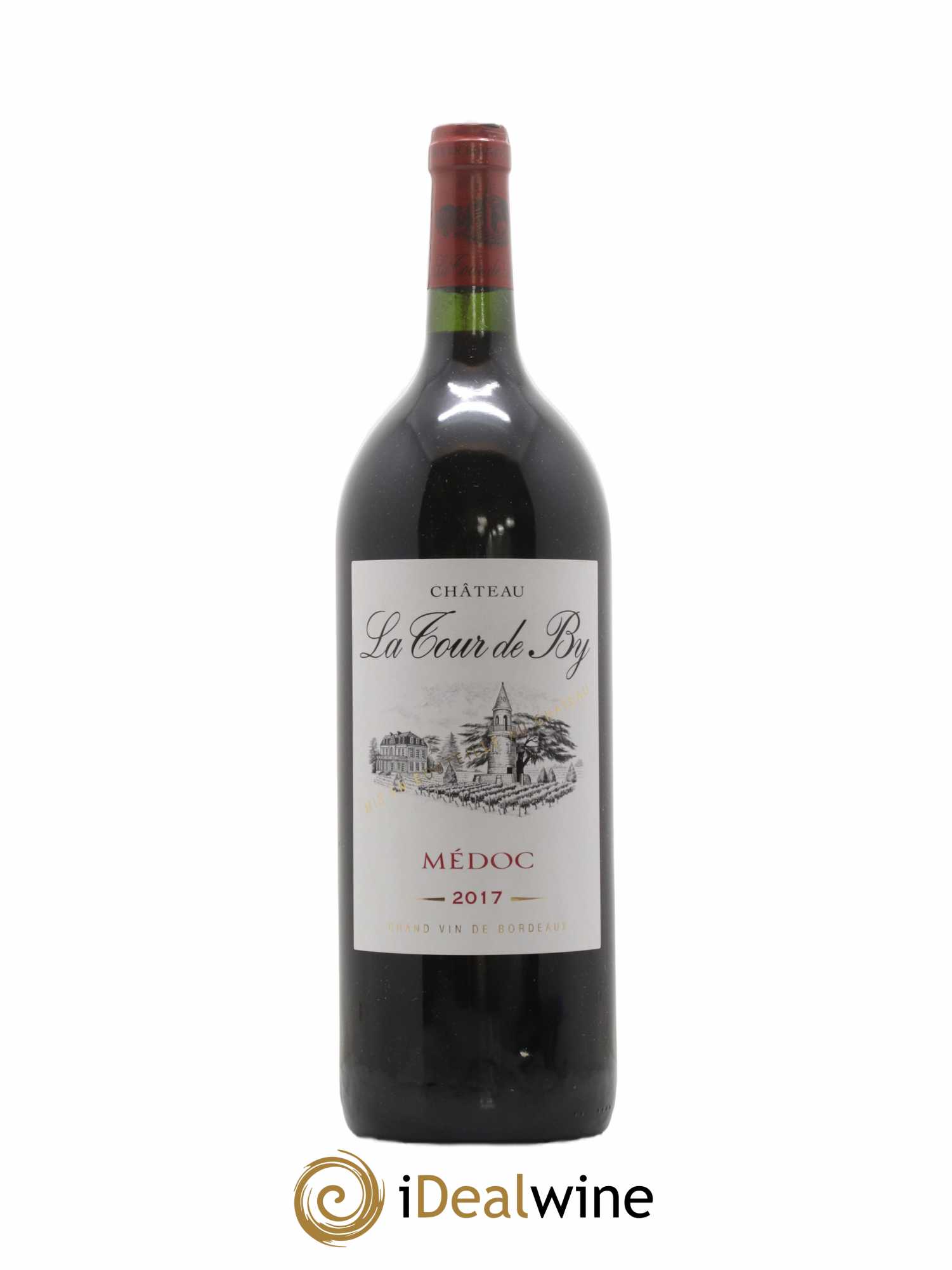 Château La Tour de By Cru Bourgeois 2017 - Lot de 1 magnum - 0