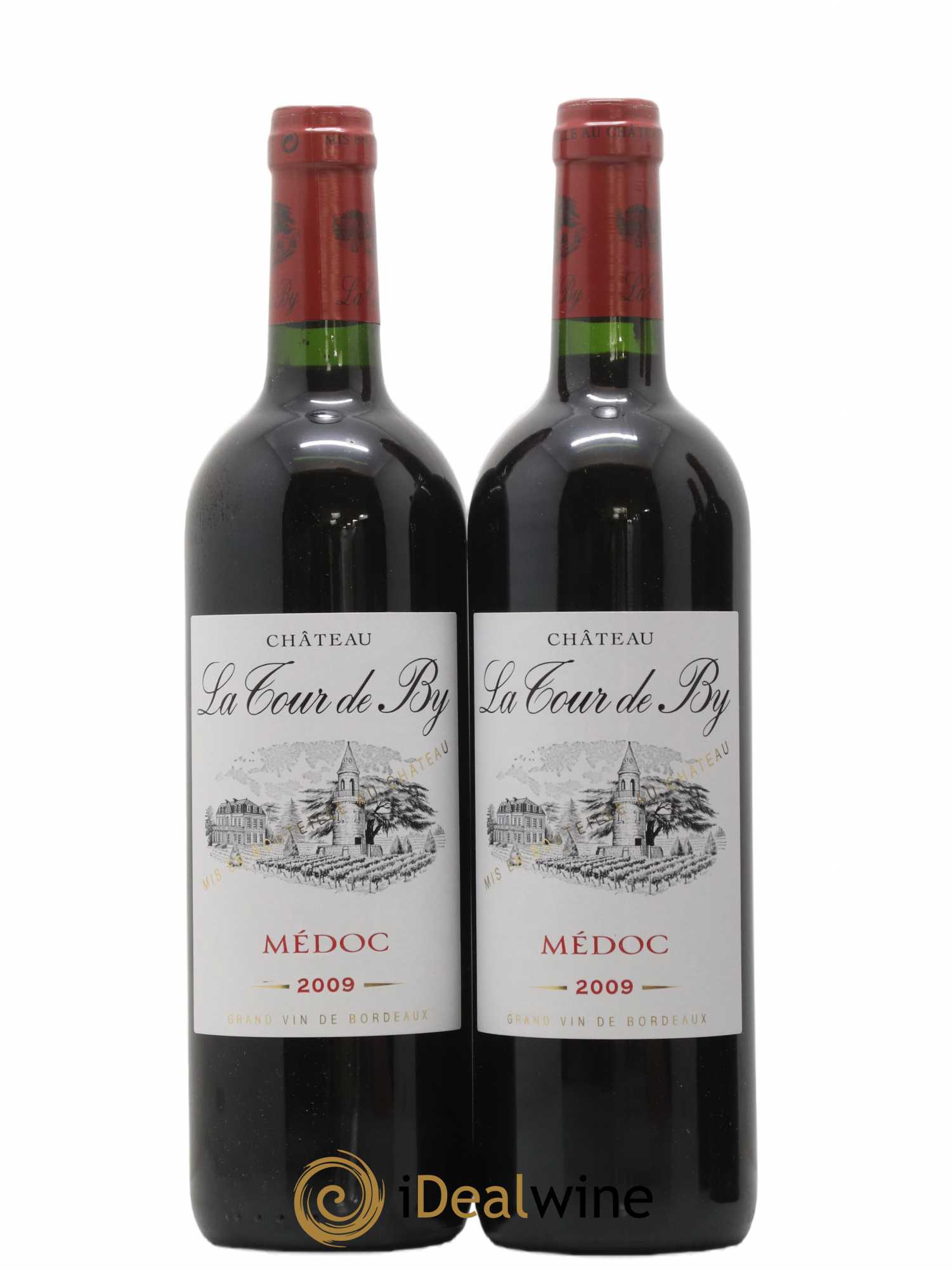 Château La Tour de By Cru Bourgeois 2009 - Lot de 2 bouteilles - 0