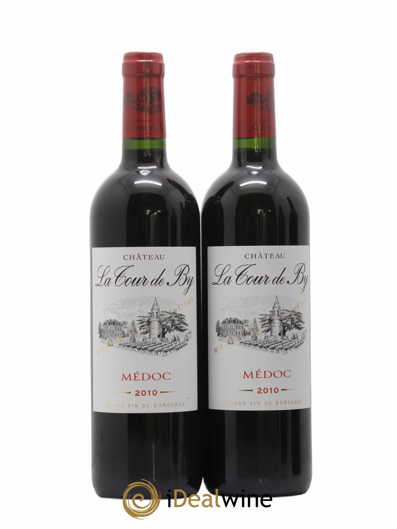 Château La Tour de By Cru Bourgeois 2010 - Lot de 2 bouteilles - 0