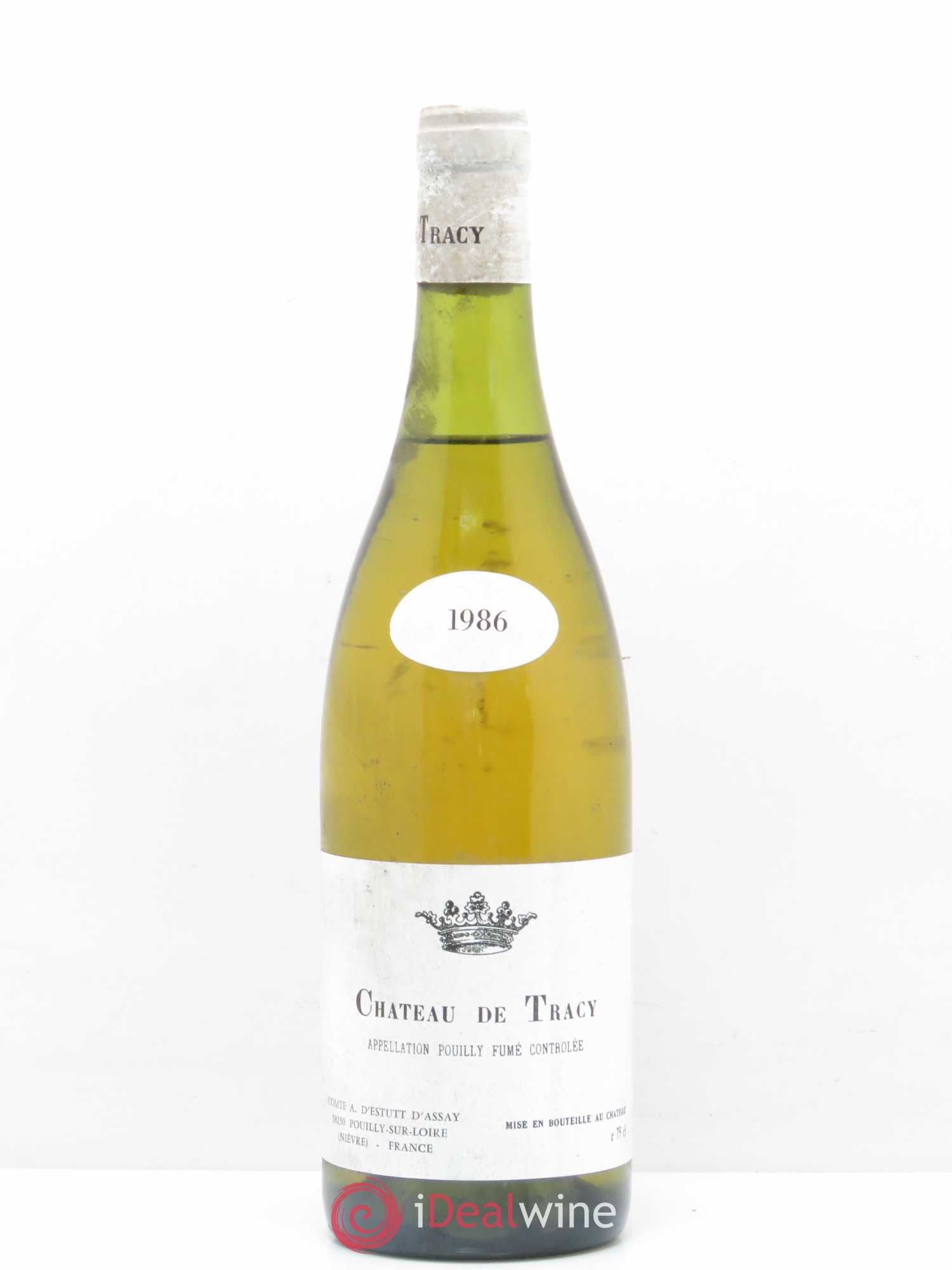 Pouilly-Fumé Château de Tracy 1986 - Lot de 1 bouteille - 0