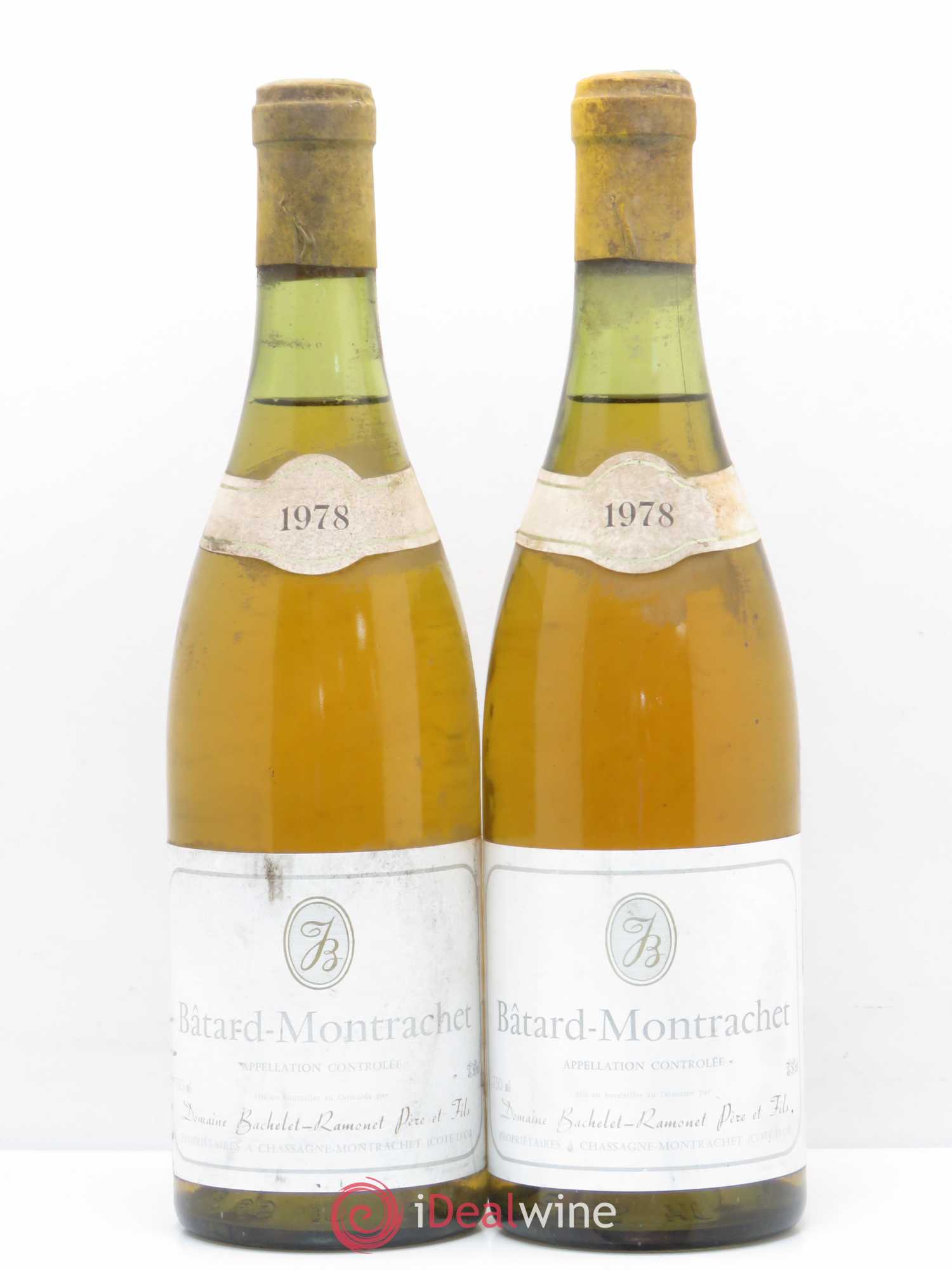 Bâtard-Montrachet Grand Cru Bachelet-Ramonet 1978 - Posten von 2 Flaschen - 0