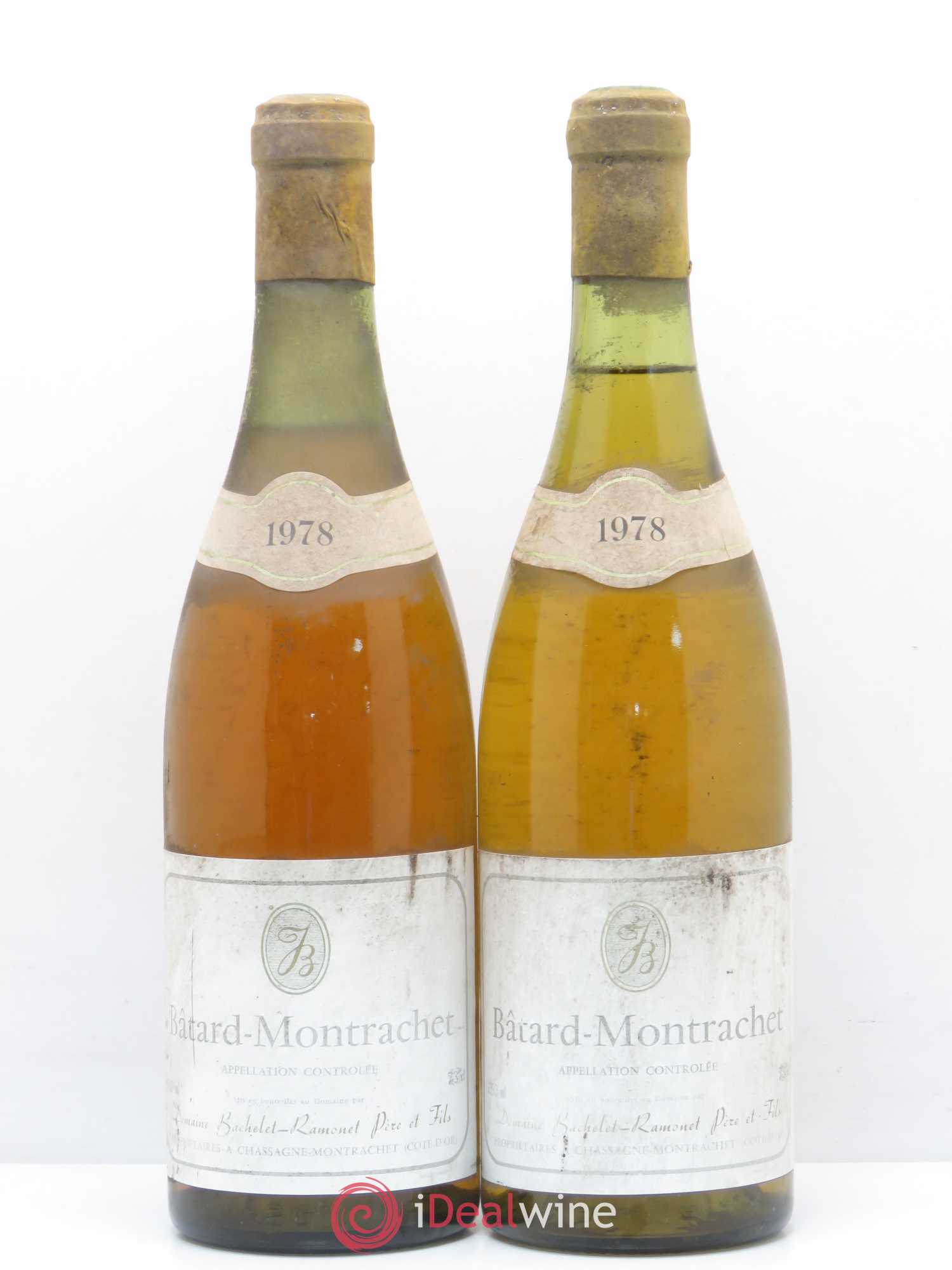 Bâtard-Montrachet Grand Cru Bachelet-Ramonet 1978 - Posten von 2 Flaschen - 0