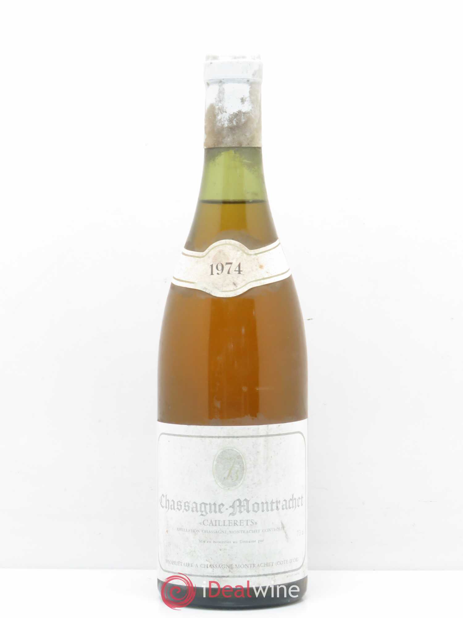Chassagne-Montrachet 1er Cru Caillerets Bachelet-Ramonet (Domaine) 1974 - Lot de 1 bouteille - 0