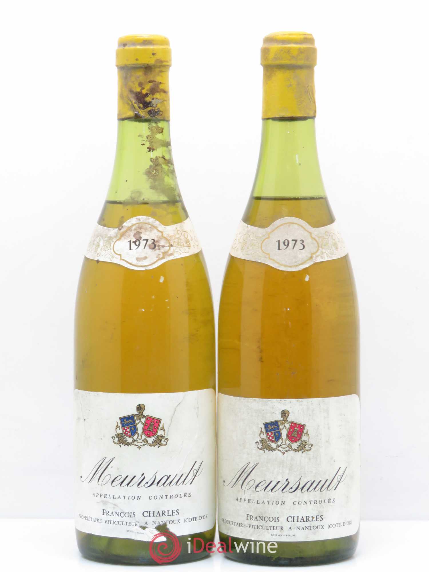 Meursault François Charles 1973 - Posten von 2 Flaschen - 0