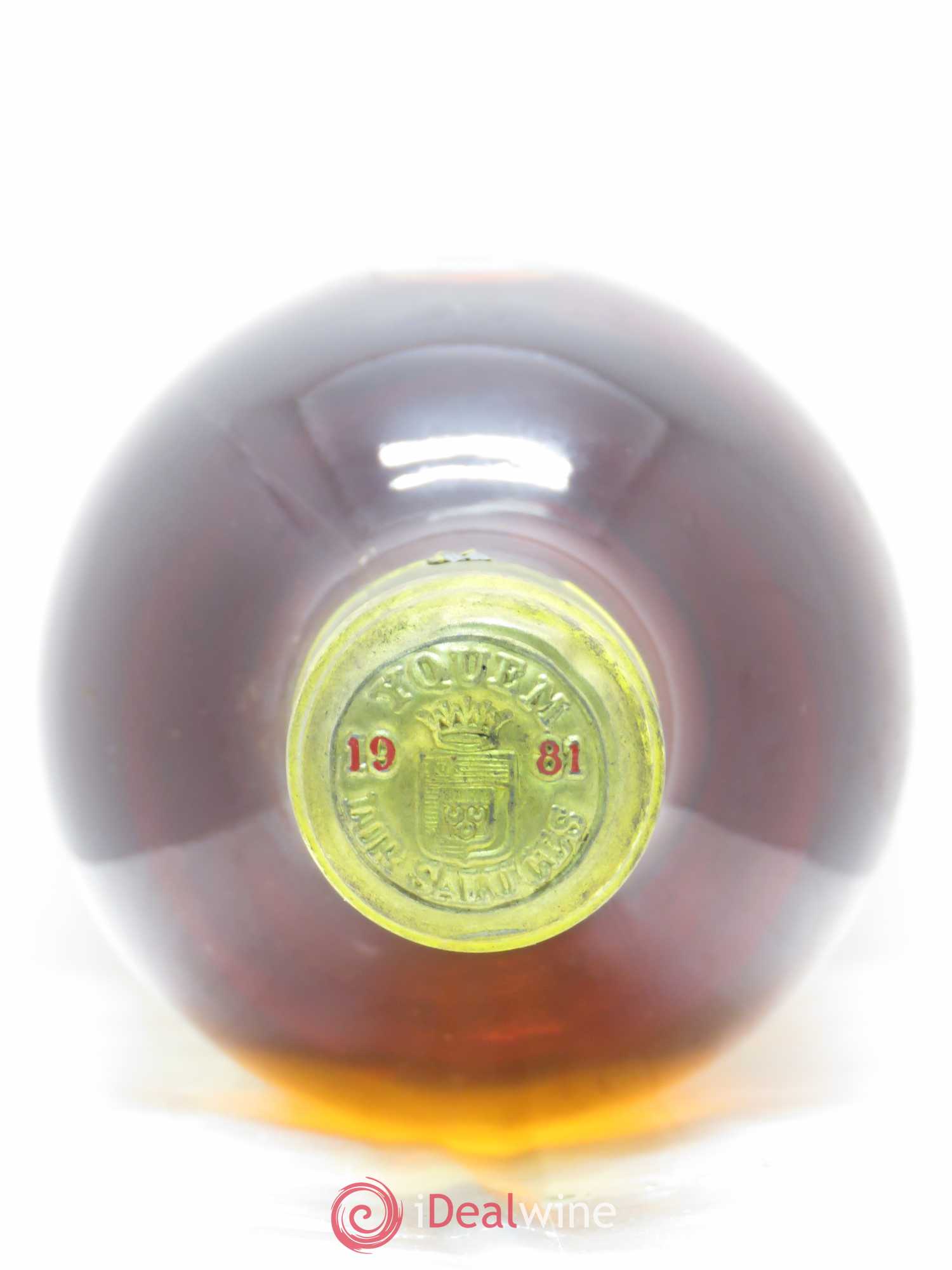 Château d' Yquem 1er Cru Classé Supérieur 1981 - Lotto di 1 bottiglia - 1
