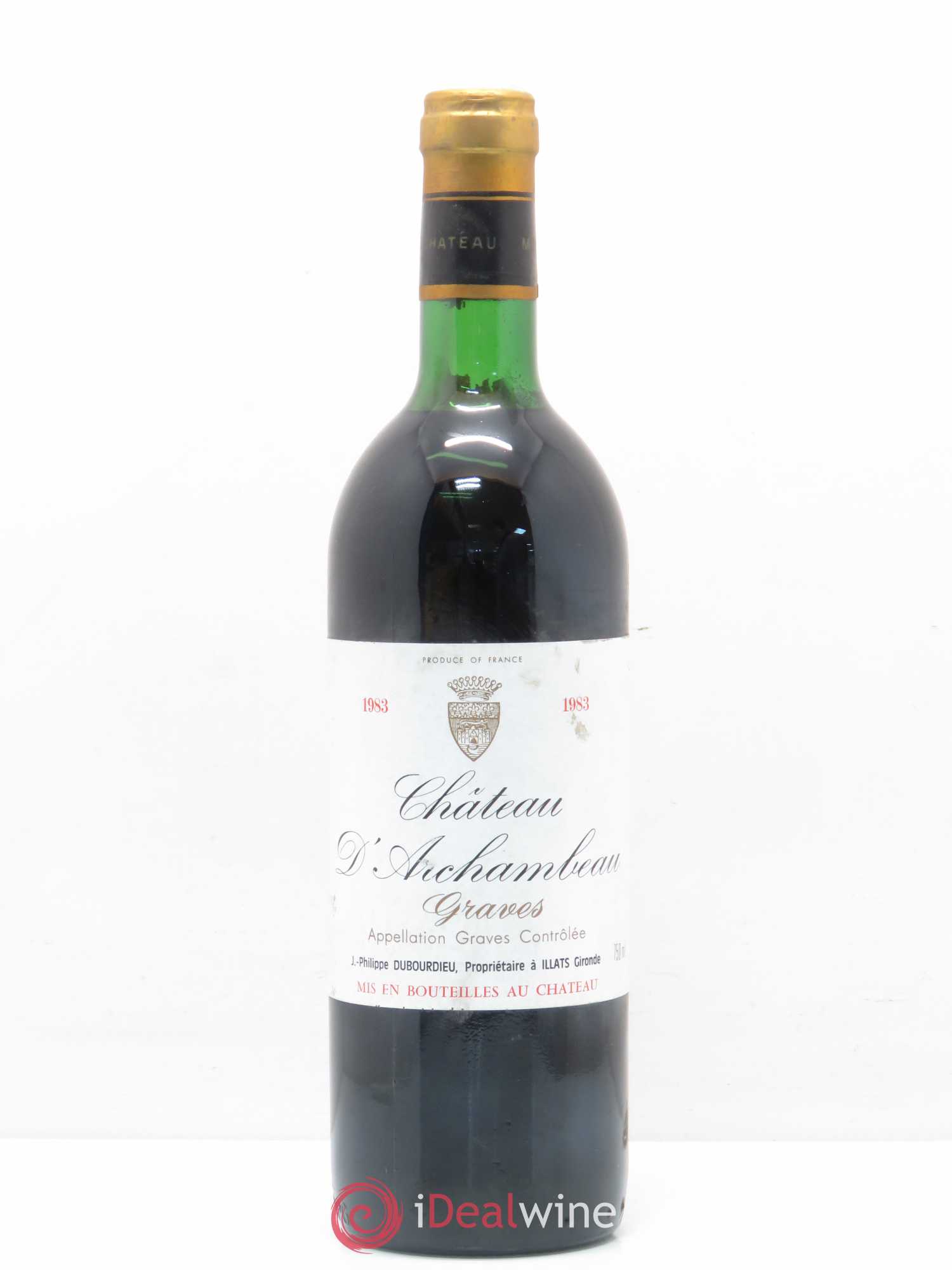 Graves Château d'Archambeau 1983 - Posten von 1 Flasche - 0