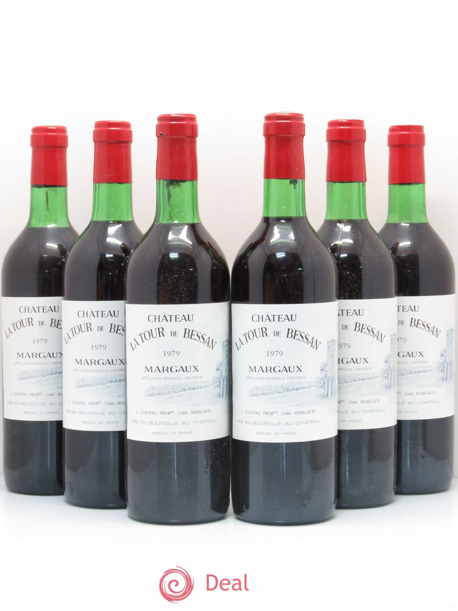 La Tour de Bessan 1979 - Lot de 6 bouteilles - 0