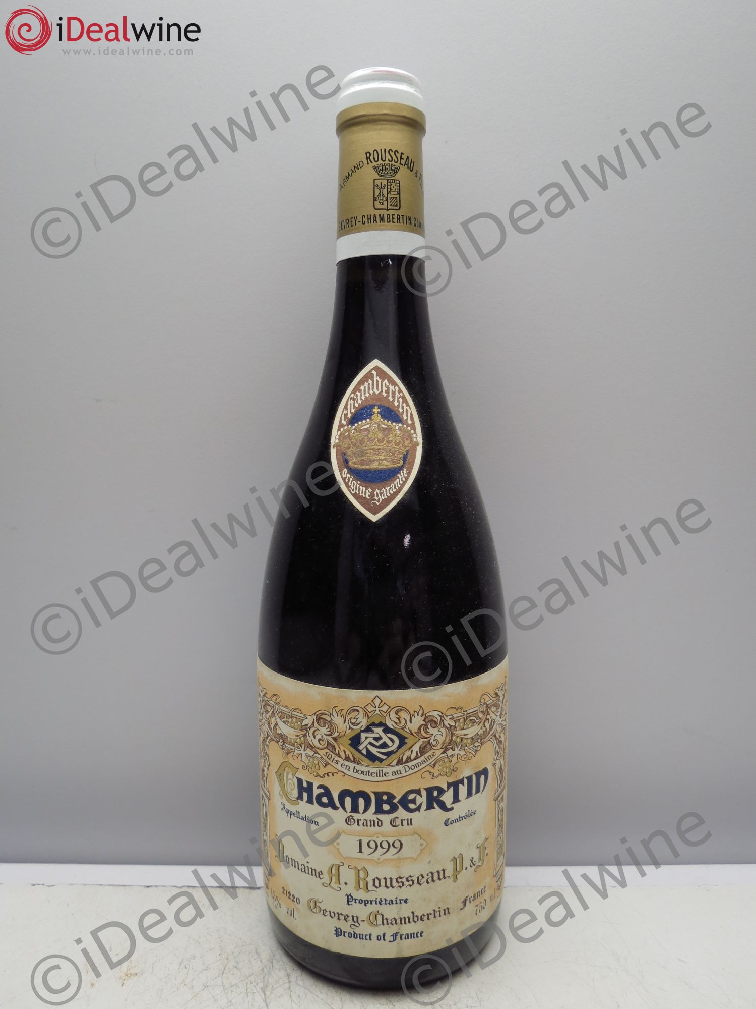 Chambertin Grand Cru Armand Rousseau (Domaine) 1999 - Lot de 1 bouteille - 0