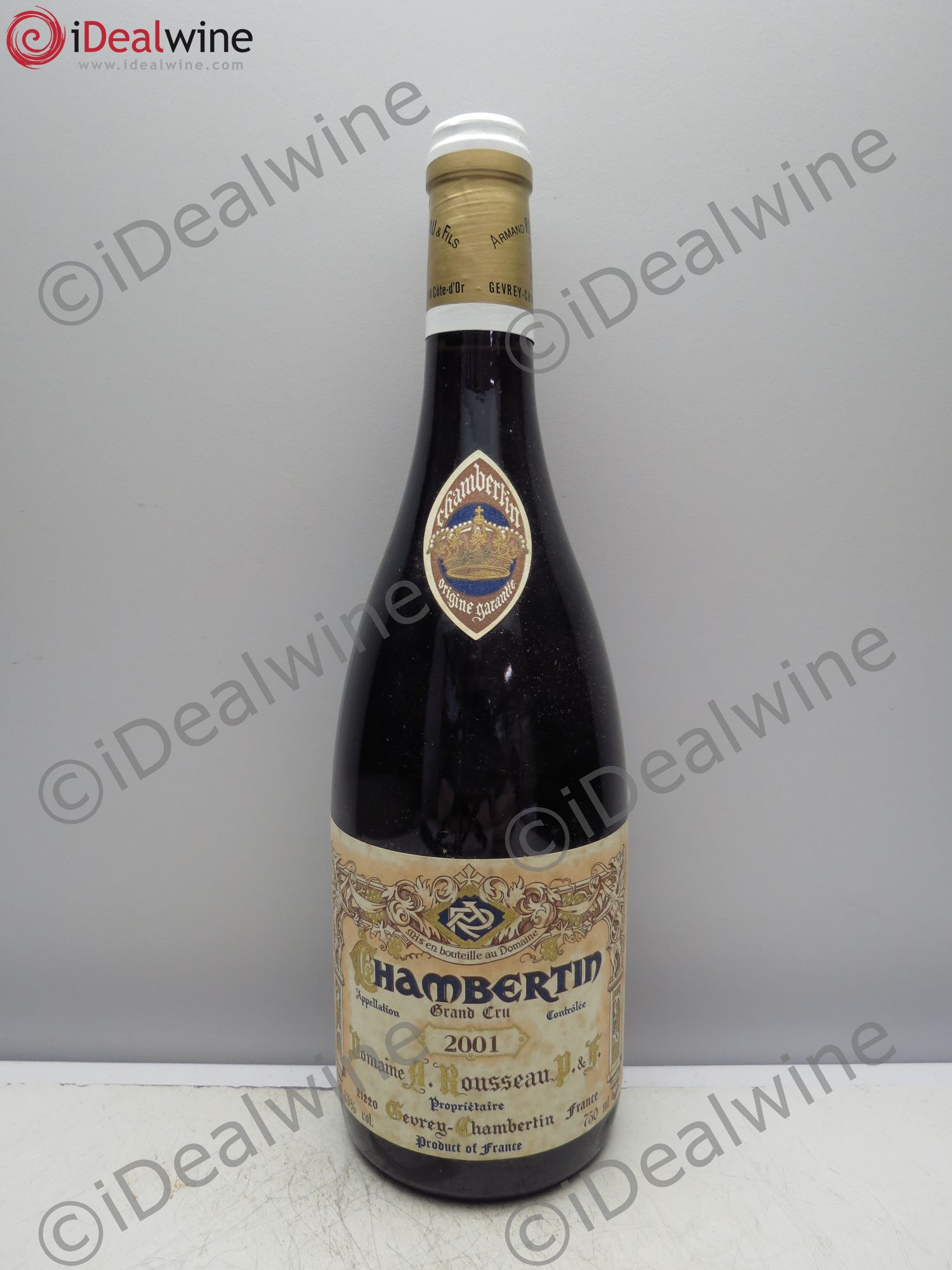 Chambertin Grand Cru Armand Rousseau (Domaine) 2001 - Lot de 1 bouteille - 0