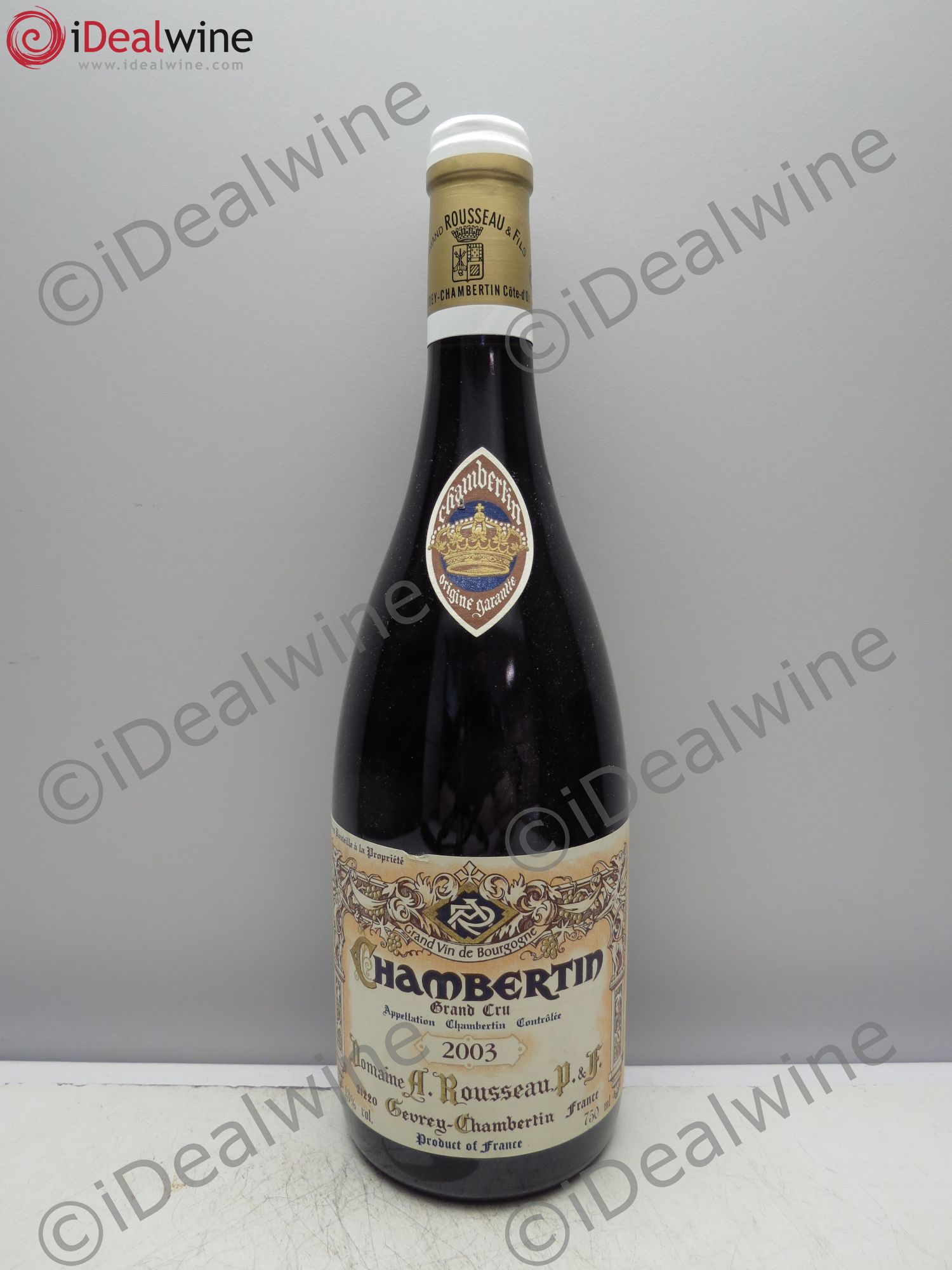 Chambertin Grand Cru Armand Rousseau (Domaine) 2003 - Lot de 1 bouteille - 0