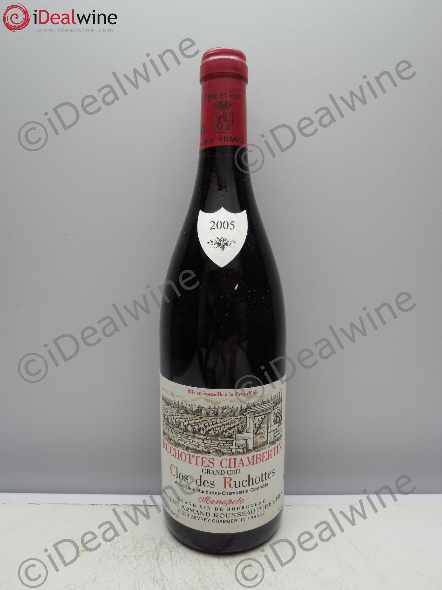 Ruchottes-Chambertin Grand Cru Clos des Ruchottes Armand Rousseau (Domaine) 2005 - Lot de 1 bouteille - 0