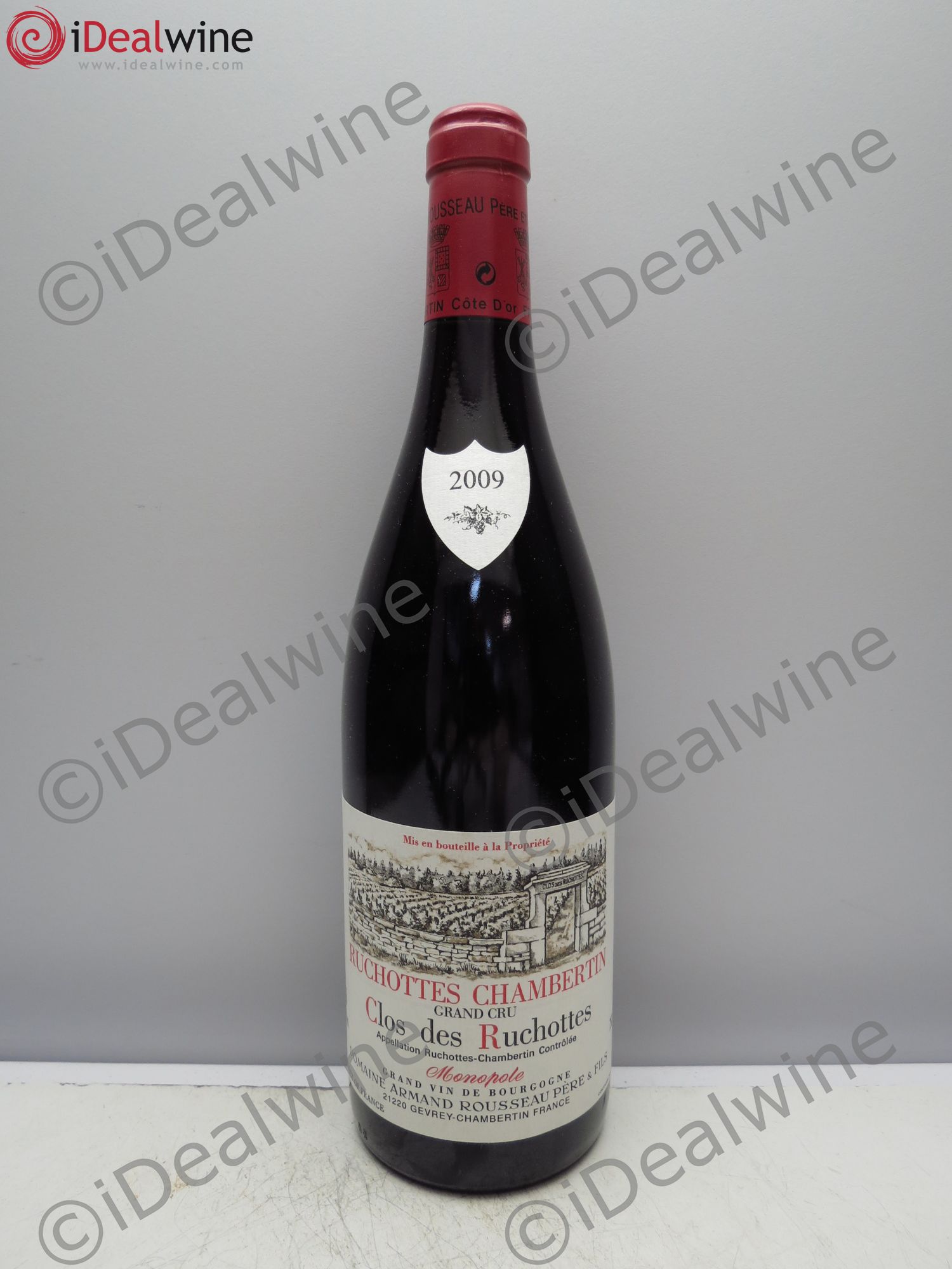 Ruchottes-Chambertin Grand Cru Clos des Ruchottes Armand Rousseau (Domaine) 2009 - Lot de 1 bouteille - 0