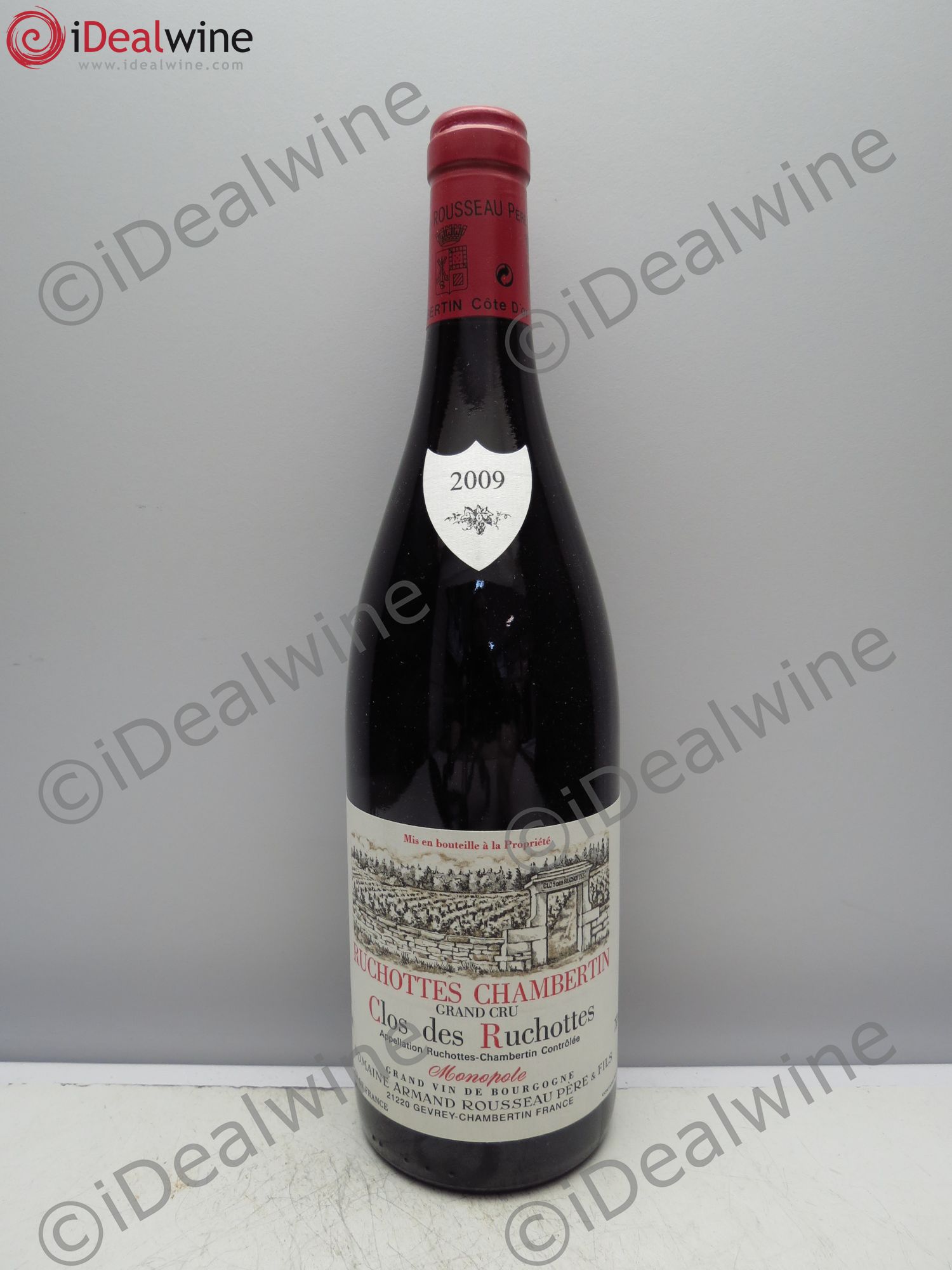 Ruchottes-Chambertin Grand Cru Clos des Ruchottes Armand Rousseau (Domaine) 2009 - Lot de 1 bouteille - 0