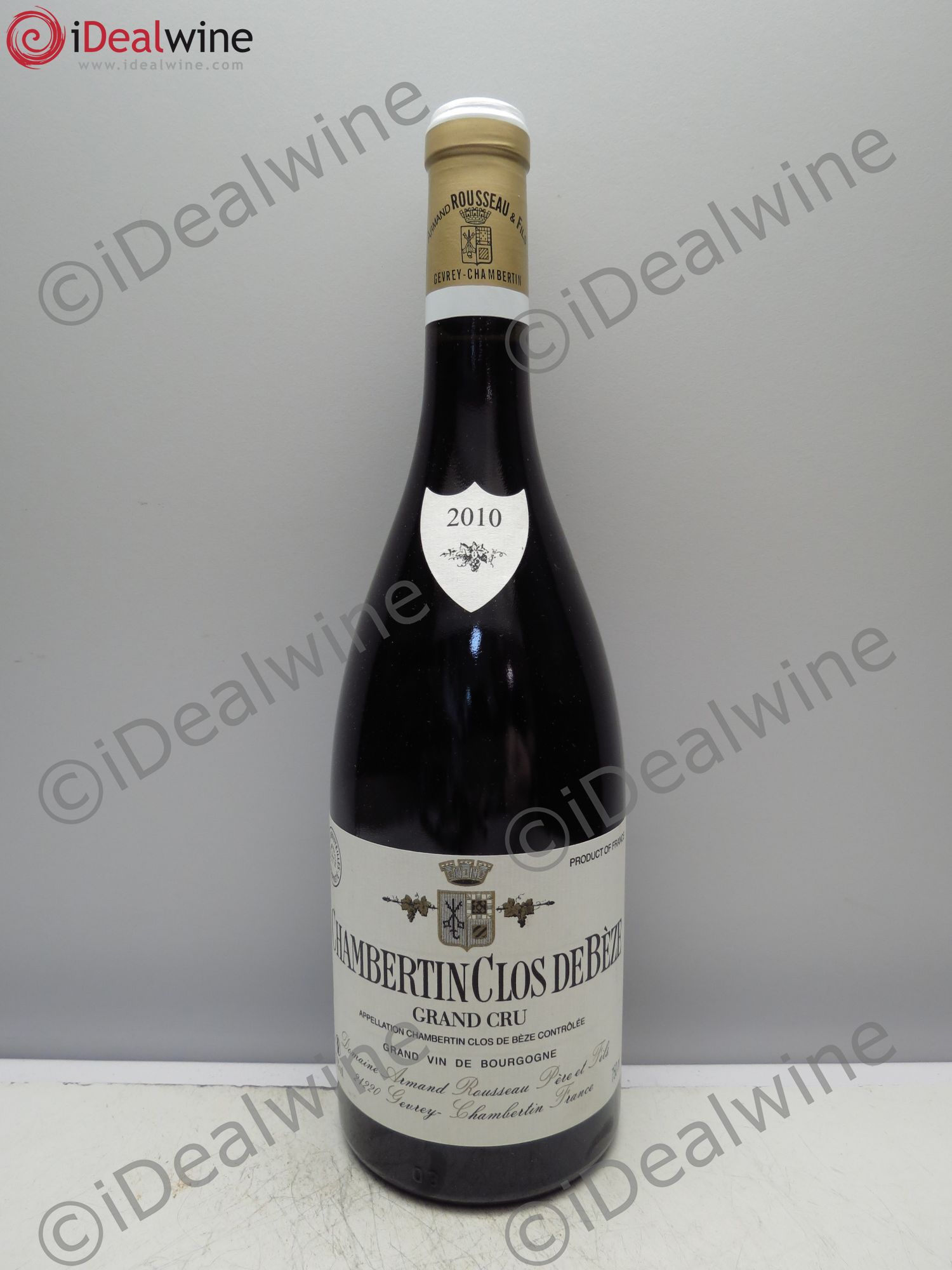 Chambertin Clos de Bèze Grand Cru Armand Rousseau (Domaine) 2010 - Lot de 1 bouteille - 0