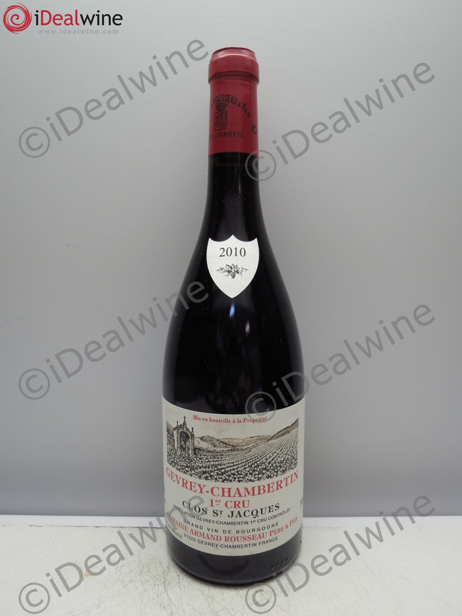 Gevrey-Chambertin 1er Cru Clos Saint-Jacques Armand Rousseau (Domaine) 2010 - Lot de 1 bouteille - 0