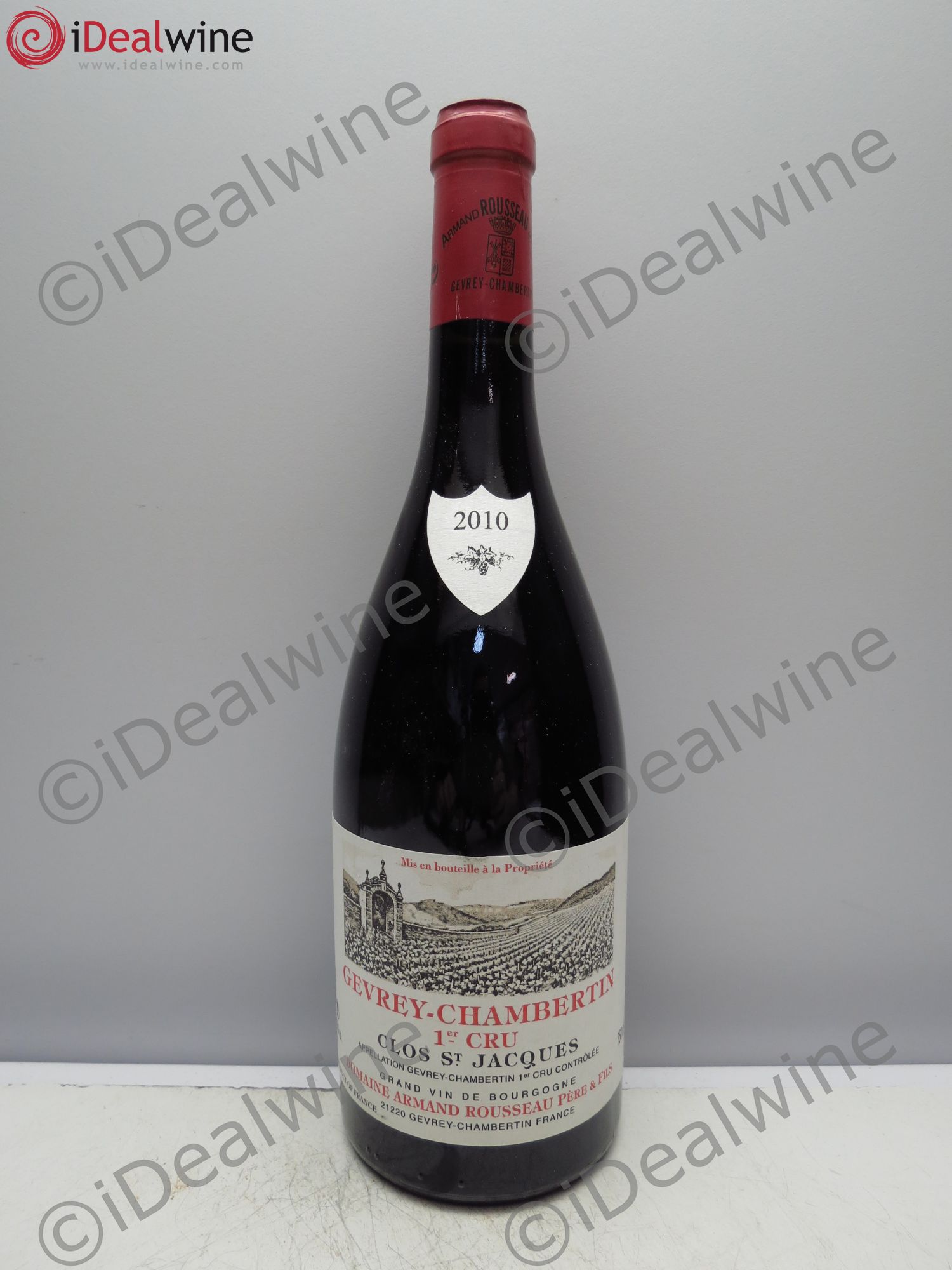 Gevrey-Chambertin 1er Cru Clos Saint-Jacques Armand Rousseau (Domaine) 2010 - Lot de 1 bouteille - 0