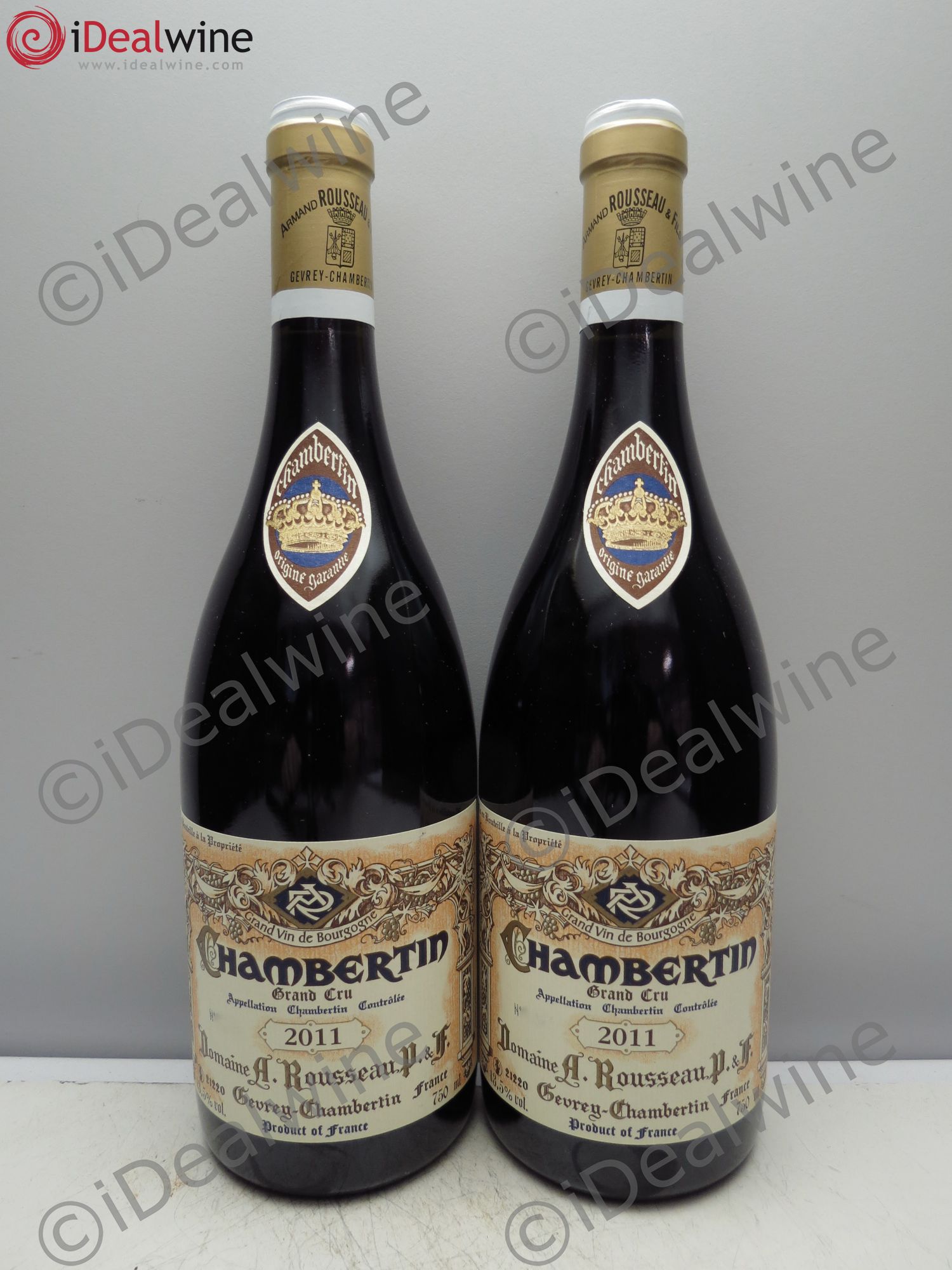 Chambertin Grand Cru Armand Rousseau (Domaine) 2011 - Lot de 2 bouteilles - 0