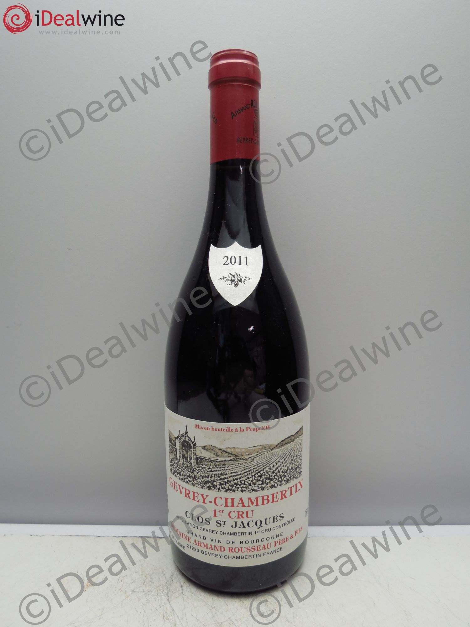 Gevrey-Chambertin 1er Cru Clos Saint-Jacques Armand Rousseau (Domaine) 2011 - Lot de 1 bouteille - 0