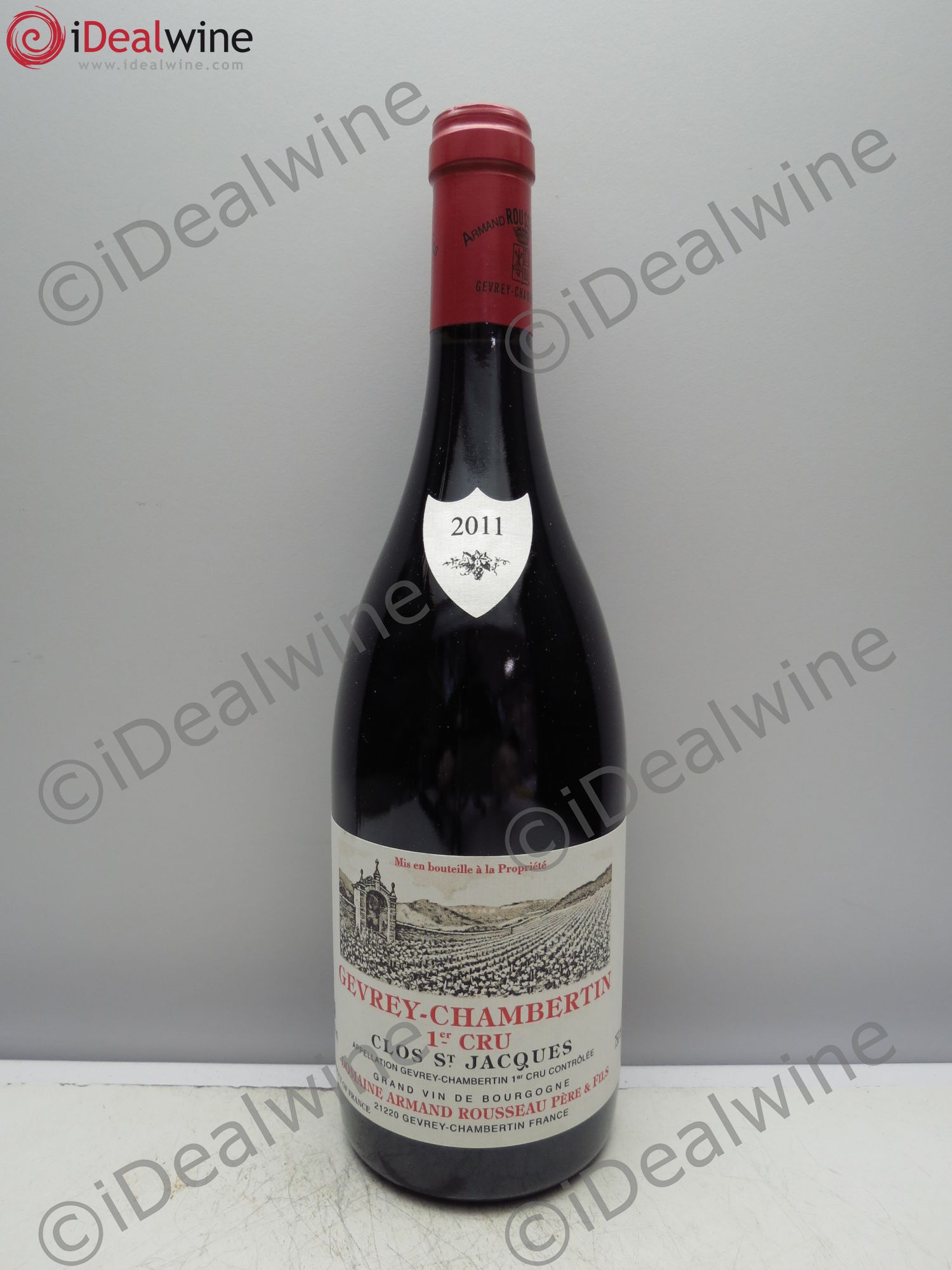 Gevrey-Chambertin 1er Cru Clos Saint-Jacques Armand Rousseau (Domaine) 2011 - Lot de 1 bouteille - 0