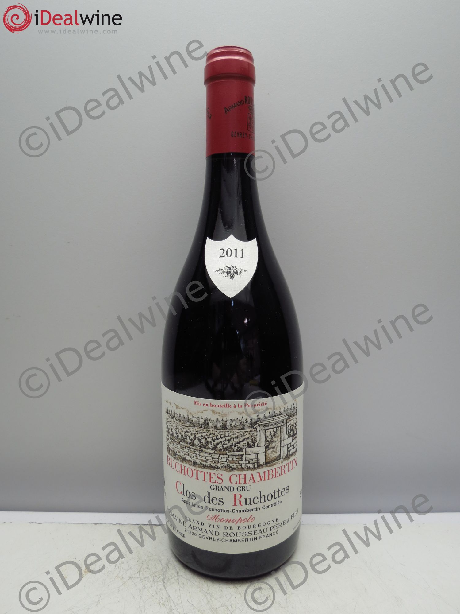 Ruchottes-Chambertin Grand Cru Clos des Ruchottes Armand Rousseau (Domaine) 2011 - Lot de 1 bouteille - 0