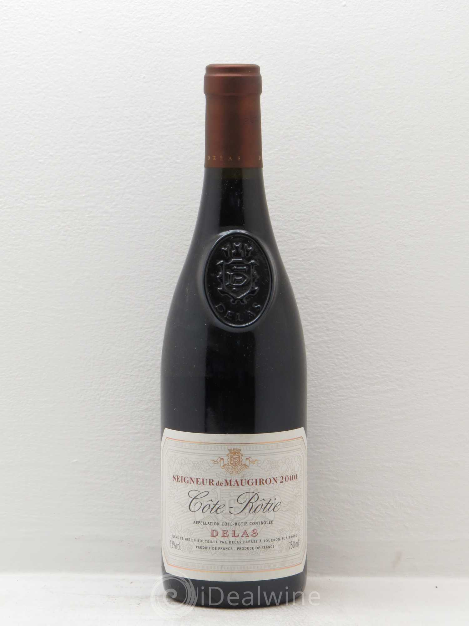 Côte-Rôtie Seigneur de Maugiron Delas Frères 2000 - Lot de 1 bouteille - 0