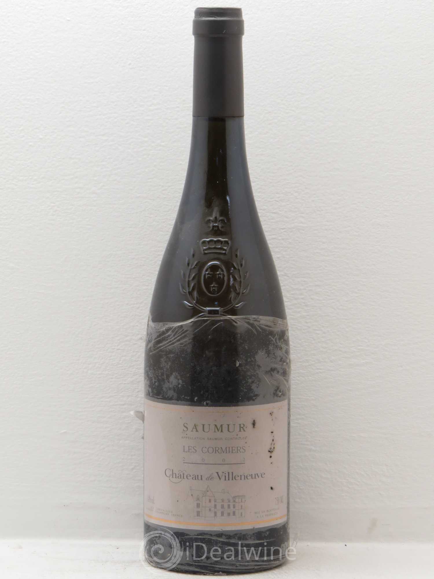 Saumur Château de Villeneuve Les Cormiers 2002 - Posten von 1 Flasche - 0