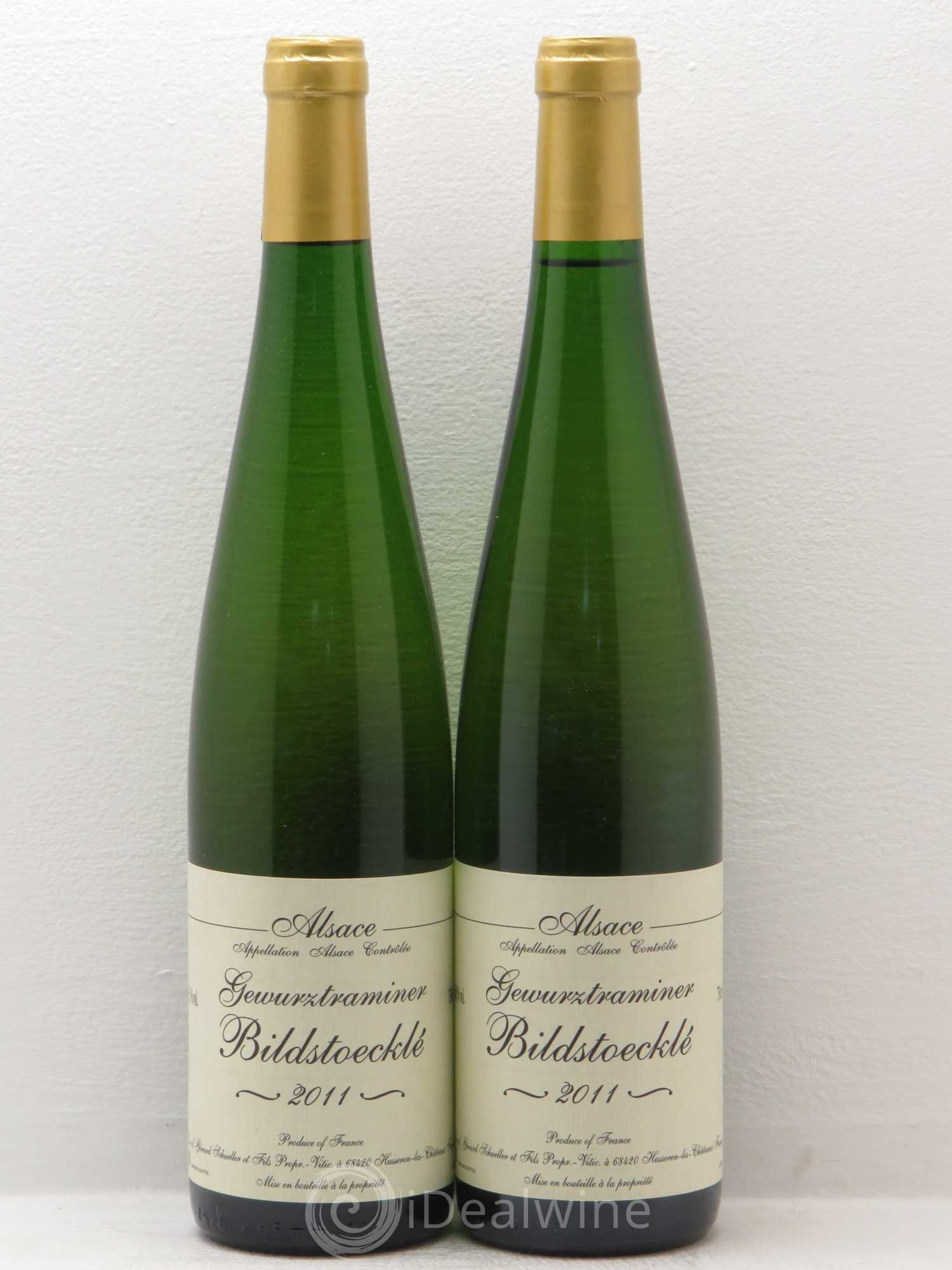 Gewurztraminer Bildstoeckle Domaine B.Schueller (sans prix de réserve) 2011 - Posten von 2 Flaschen - 0