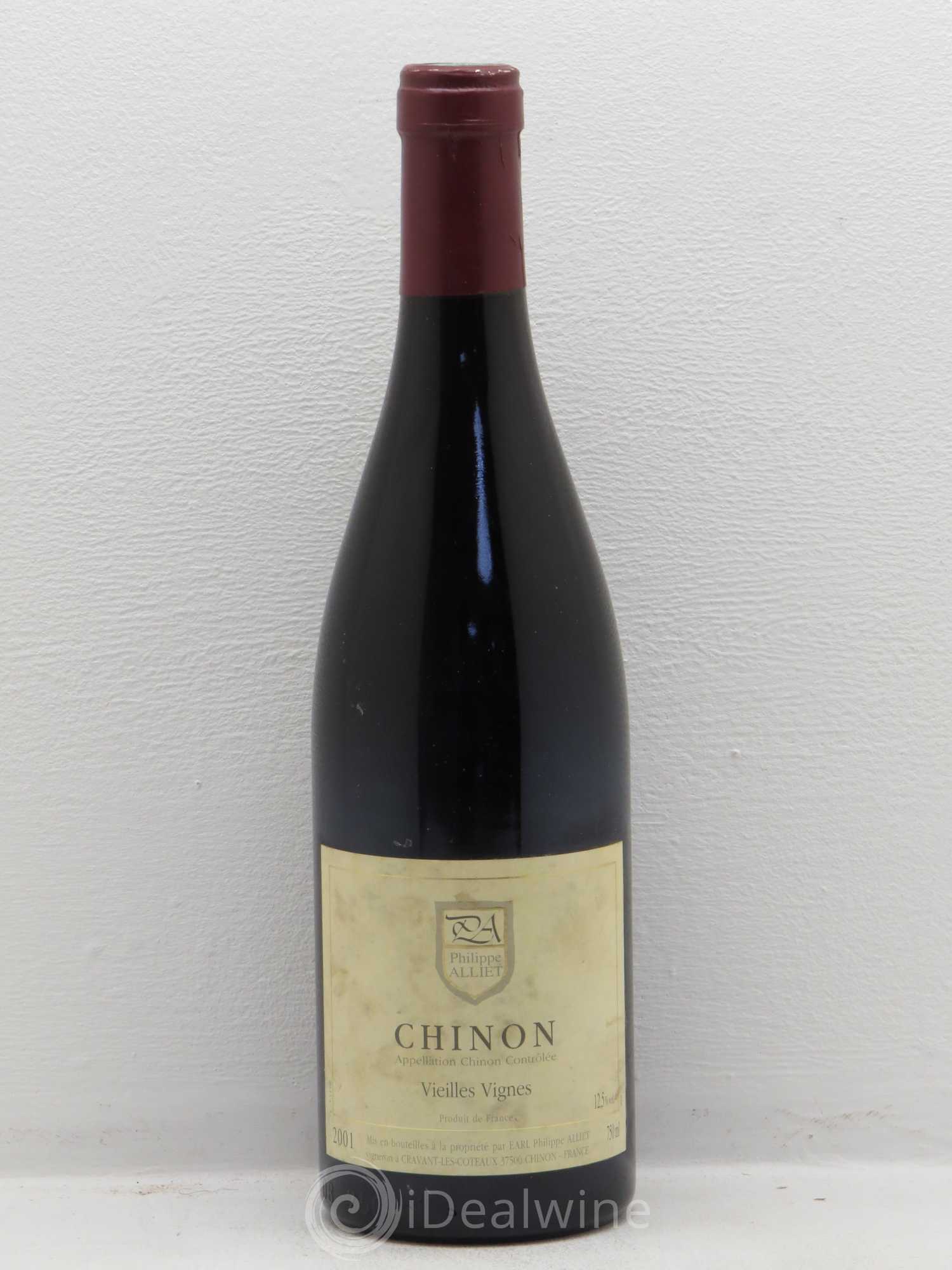 Chinon Vieilles Vignes Philippe Alliet 2001 - Lot de 1 bouteille - 0