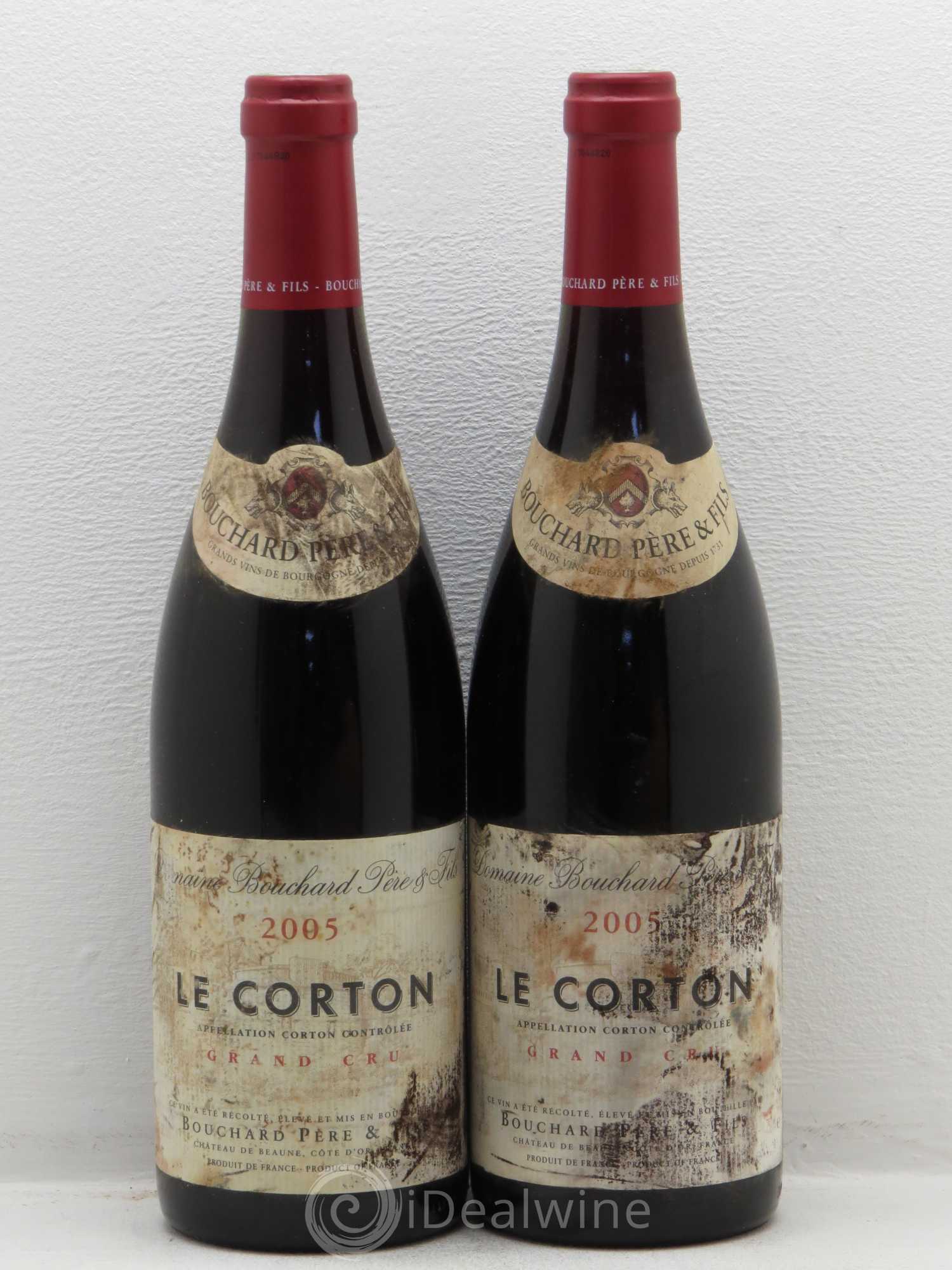 Corton Grand Cru Le Corton Bouchard Père & Fils 2005 - Lot de 2 bouteilles - 0