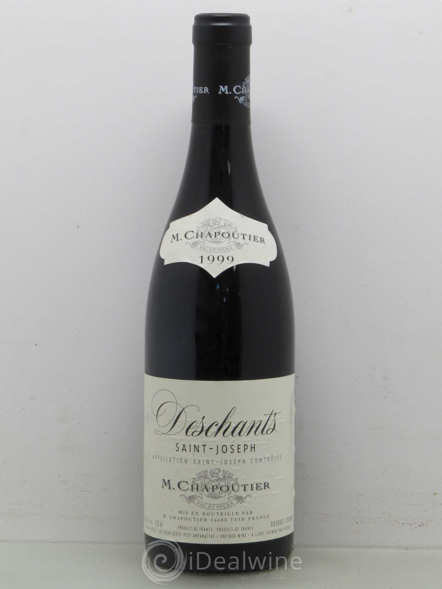 Saint-Joseph Deschants - Chapoutier 1999 - Posten von 1 Flasche - 0