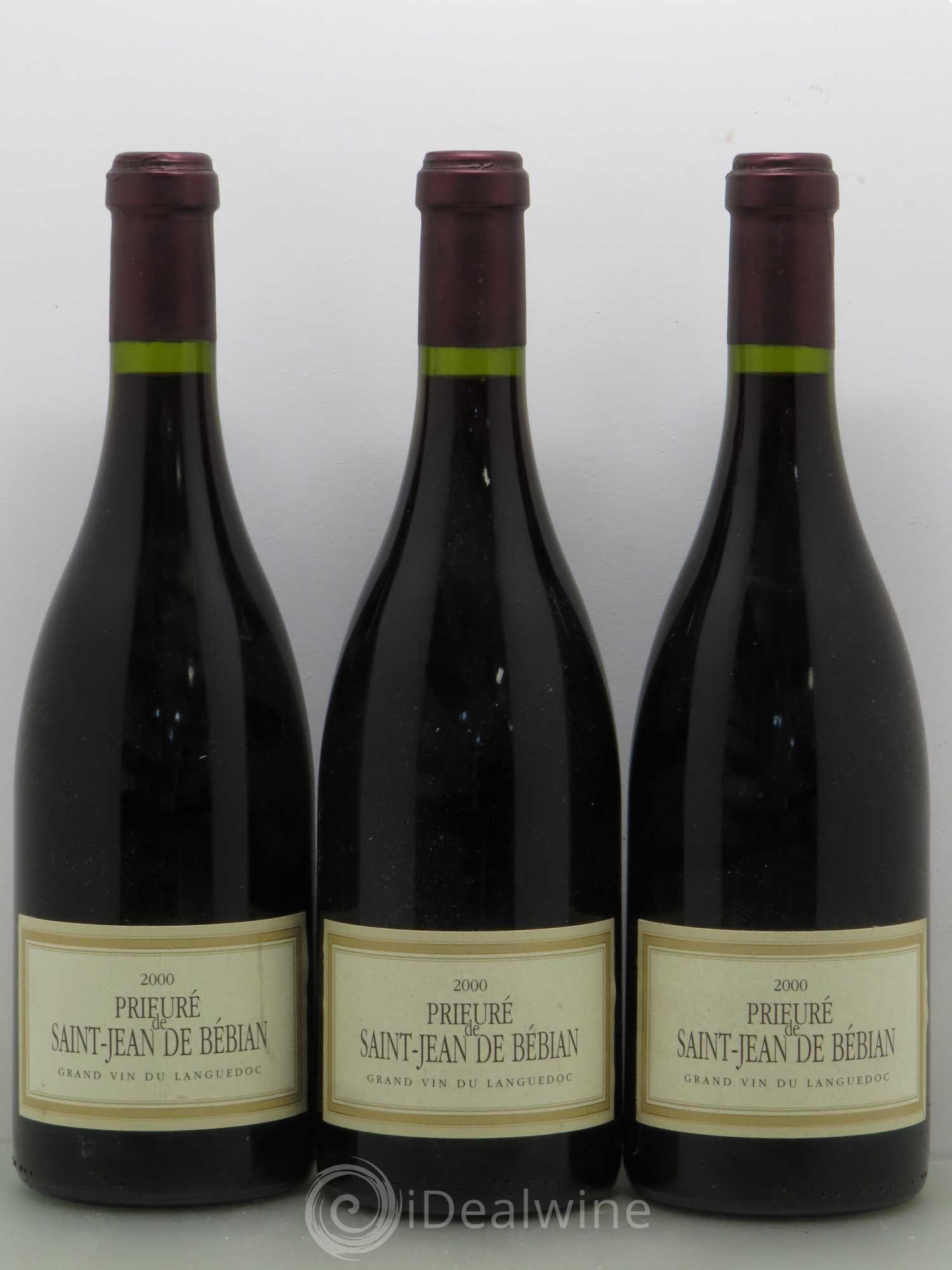 Languedoc Prieuré St-Jean de Bébian 2000 - Lot de 3 bouteilles - 0