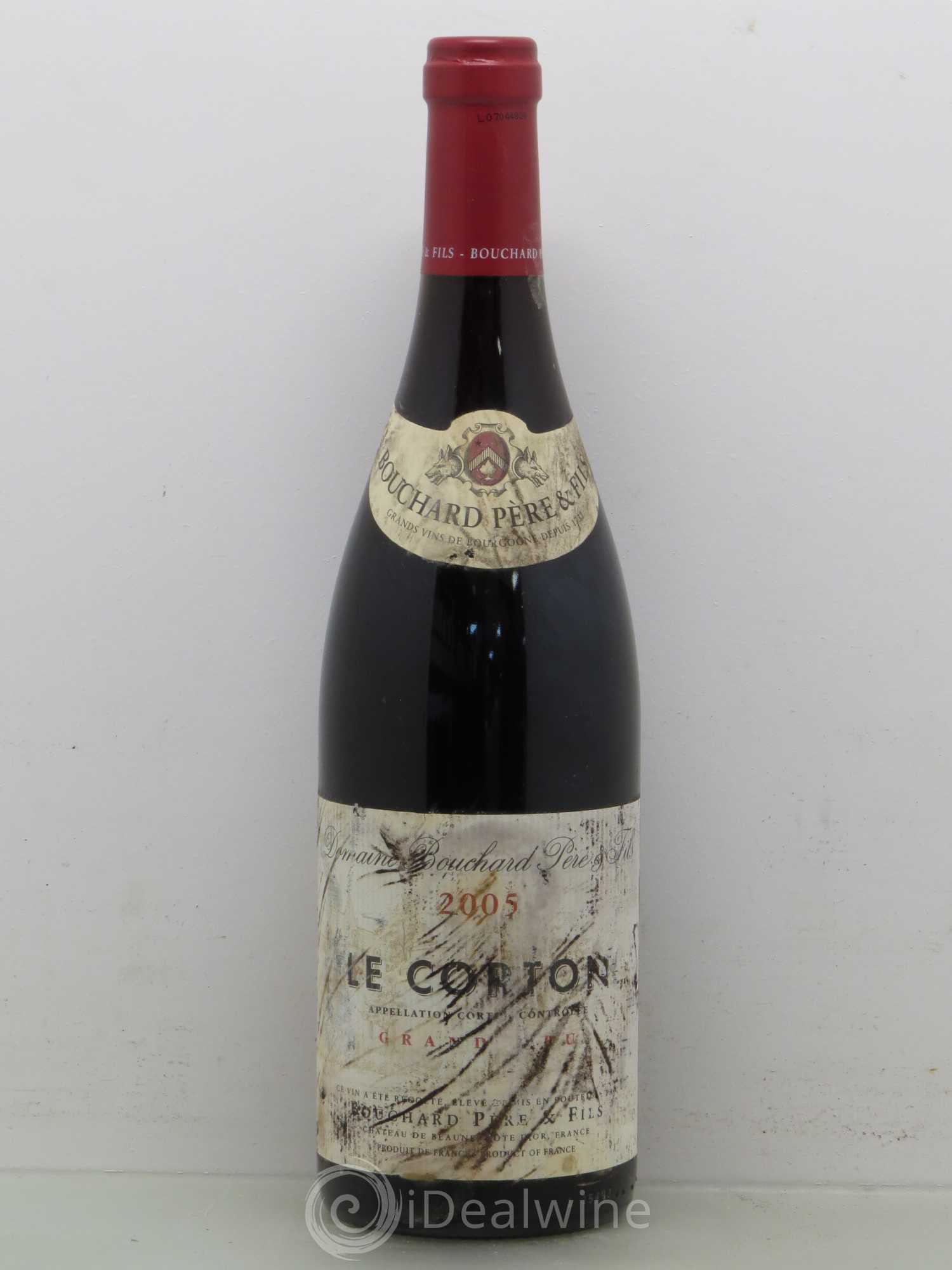 Corton Grand Cru Le Corton Bouchard Père & Fils 2005 - Lot de 1 bouteille - 0