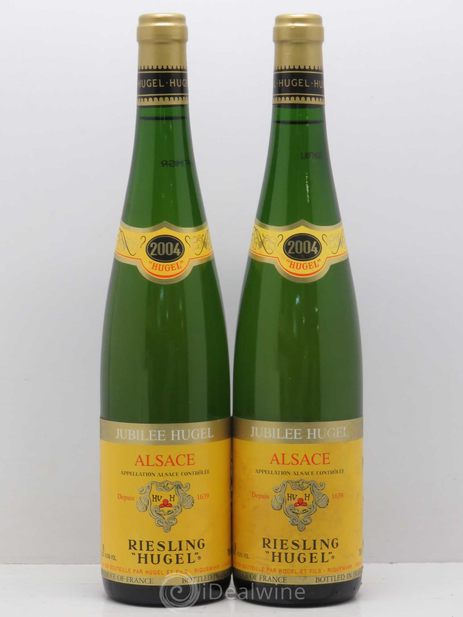Riesling Jubilée - Domaine Hugel 2004 - Posten von 2 Flaschen - 0