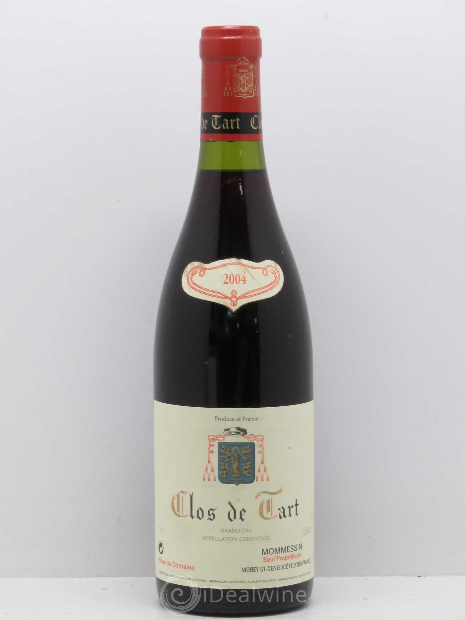 Clos de Tart Grand Cru Clos de Tart 2004 - Lot de 1 bouteille - 0