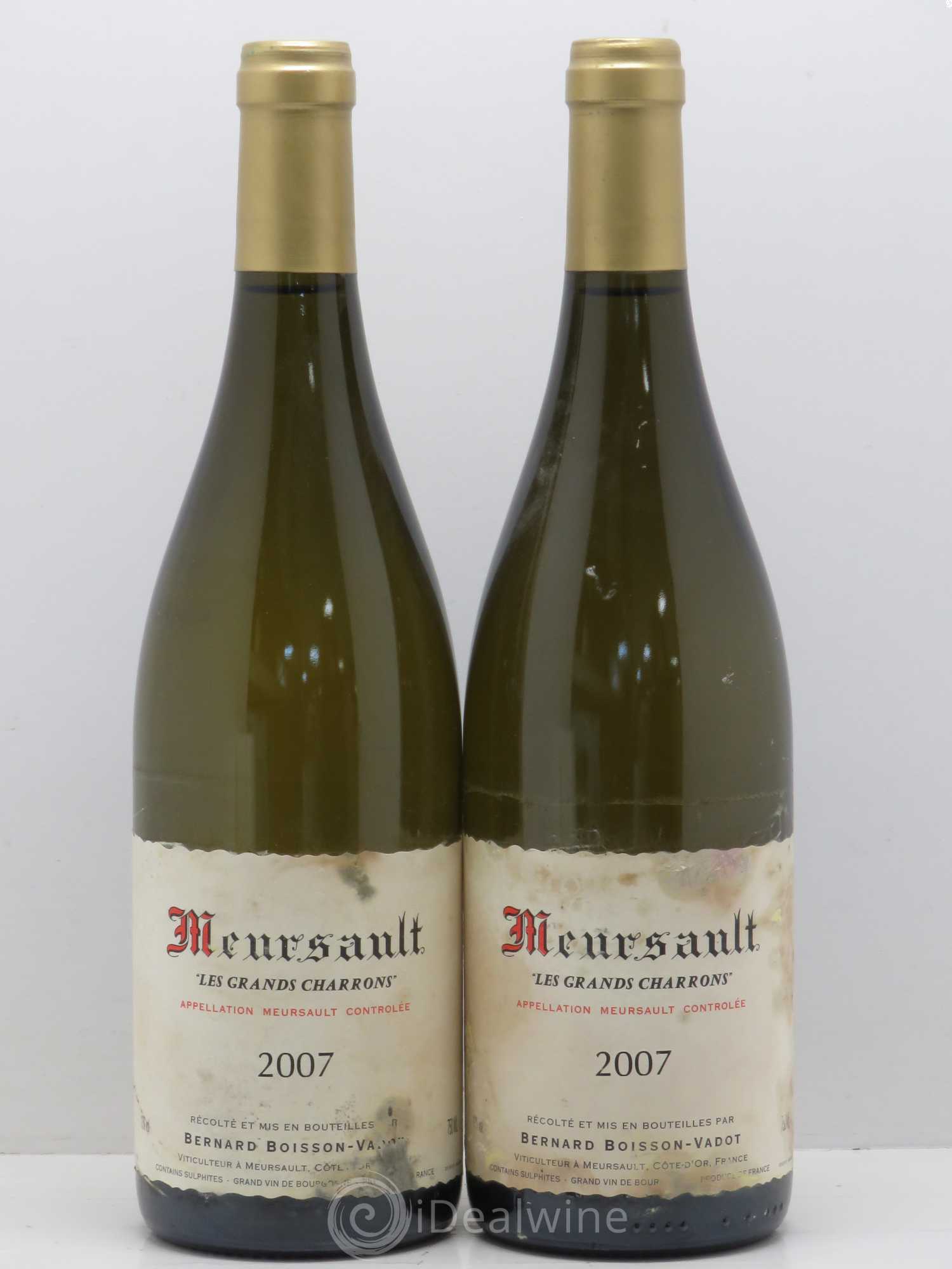Meursault Les Grands Charrons Boisson-Vadot (Domaine) 2007 - Lot de 2 bouteilles - 0