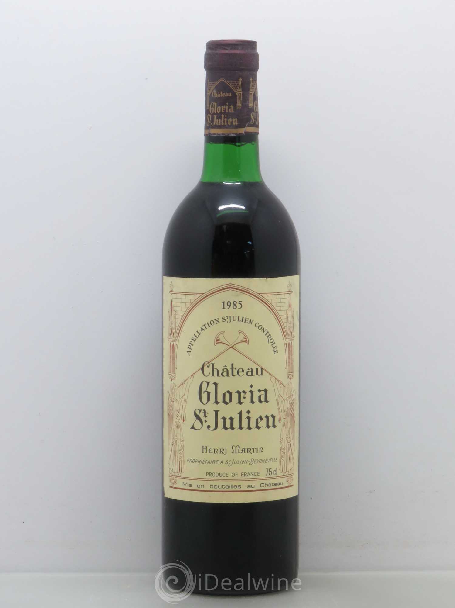 Château Gloria 1985 - Lot de 1 bouteille - 0