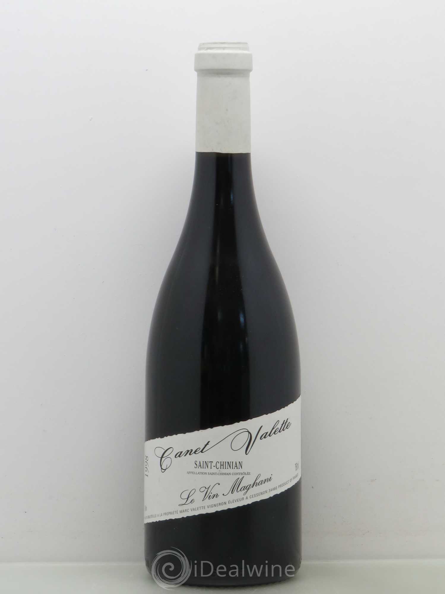 Saint-Chinian Maghani Canet-Valette (Domaine) 1998 - Lot de 1 bouteille - 0