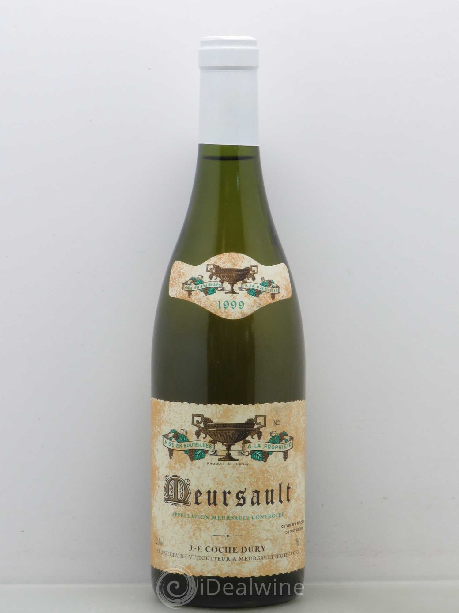 Meursault Coche Dury (Domaine) 1999 - Lot de 1 bouteille - 0
