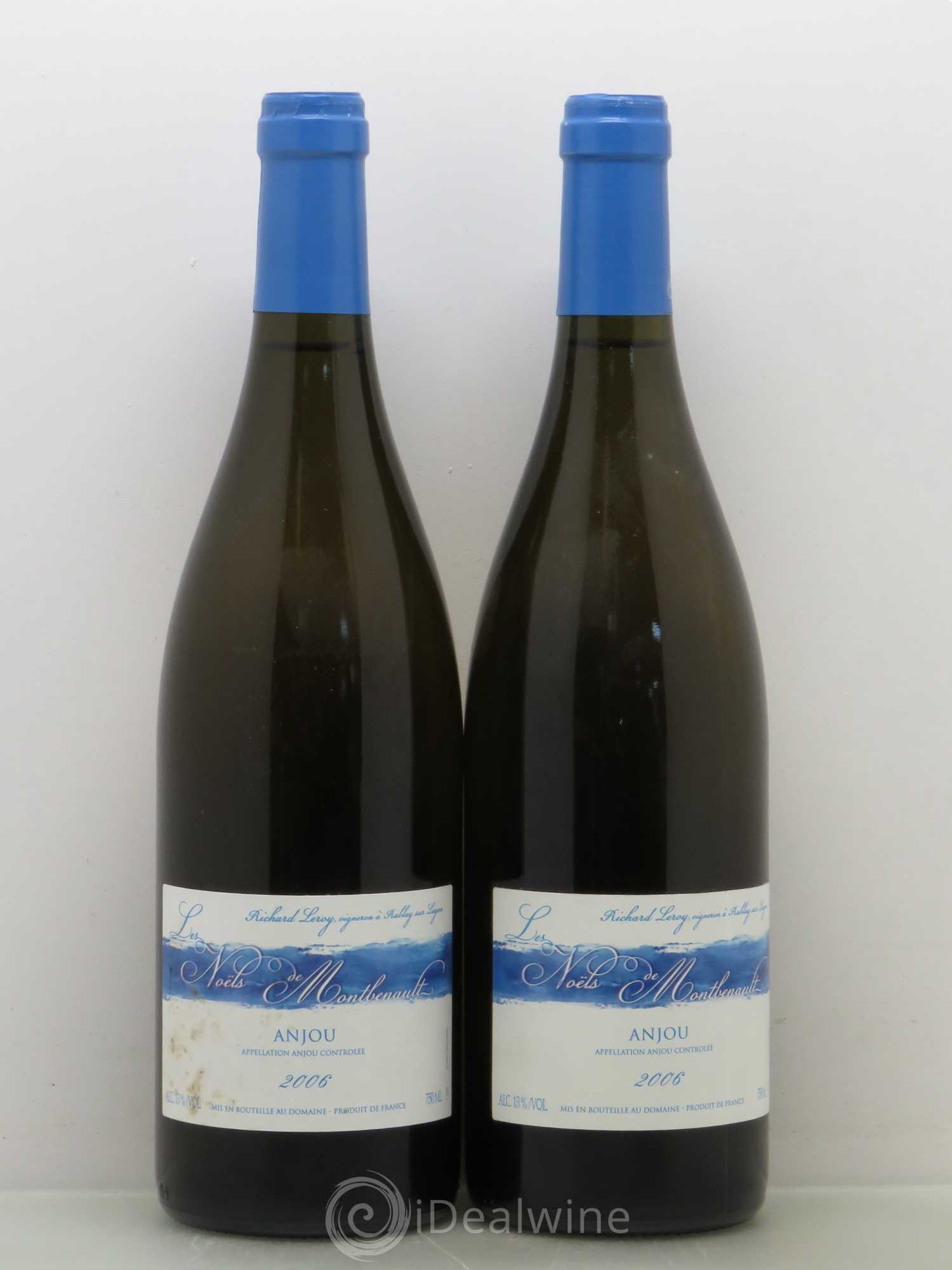 Anjou Les Noëls de Montbenault Richard Leroy (Domaine) 2006 - Posten von 2 Flaschen - 0